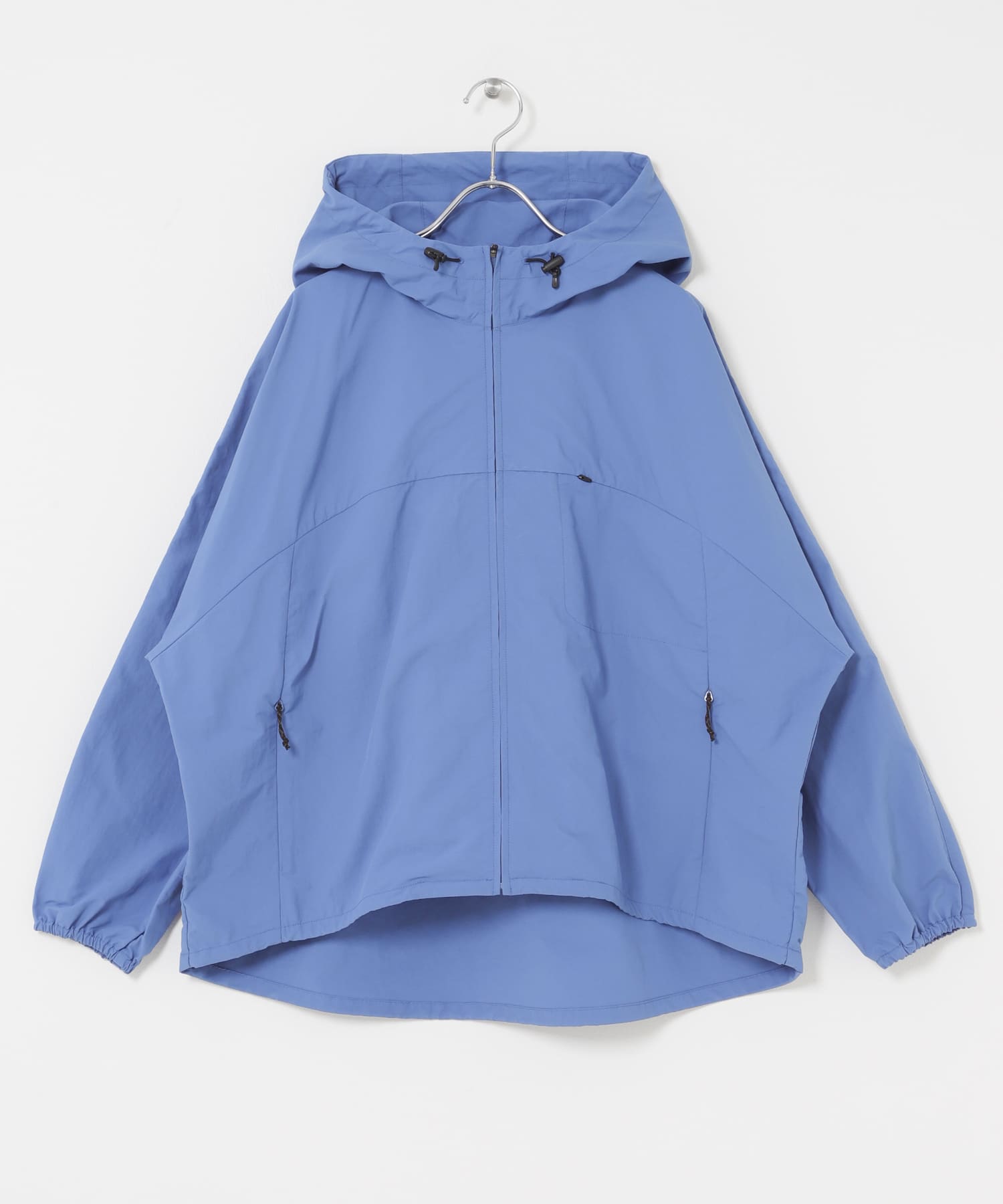『UR TECH』ナイロンタッサージップパーカー レイクブルー One