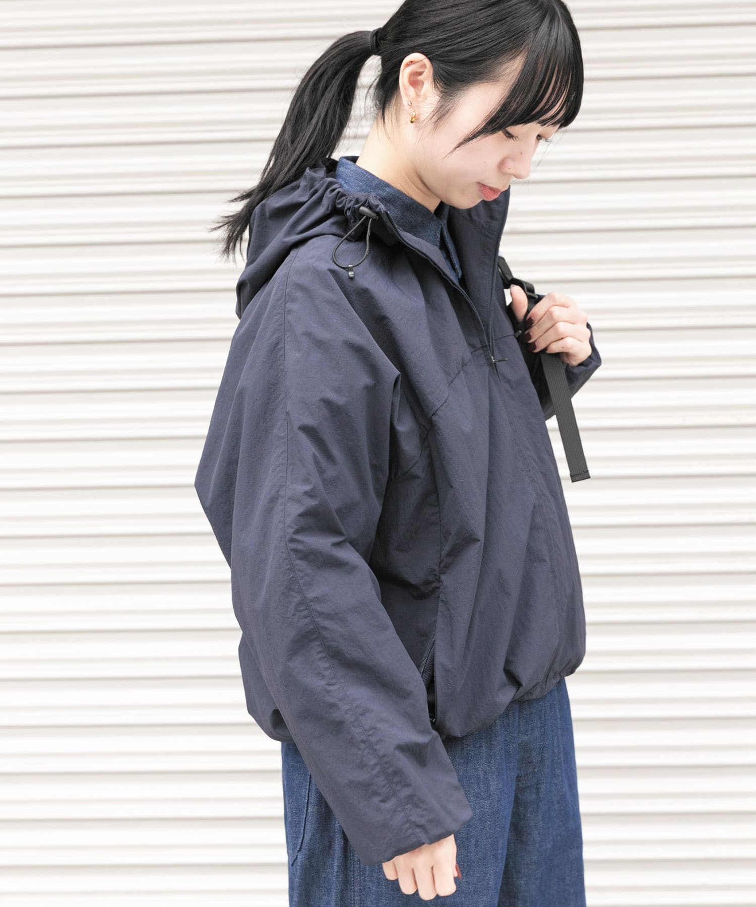 身長：161cm サイズ：one