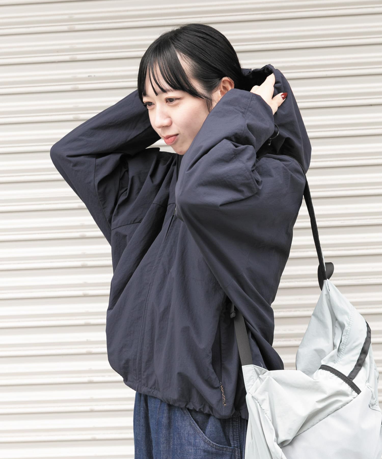 身長：161cm サイズ：one