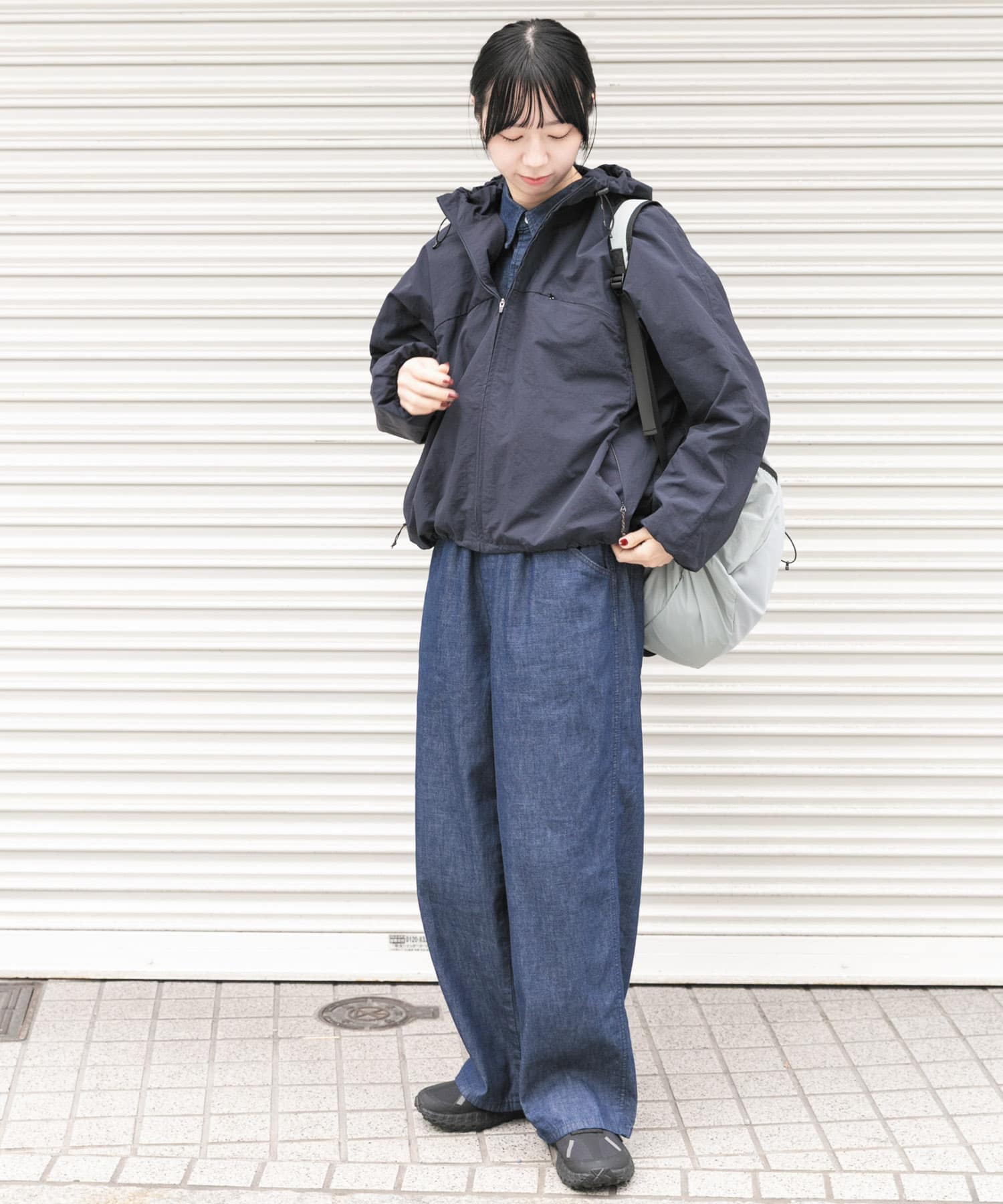 身長：161cm サイズ：one