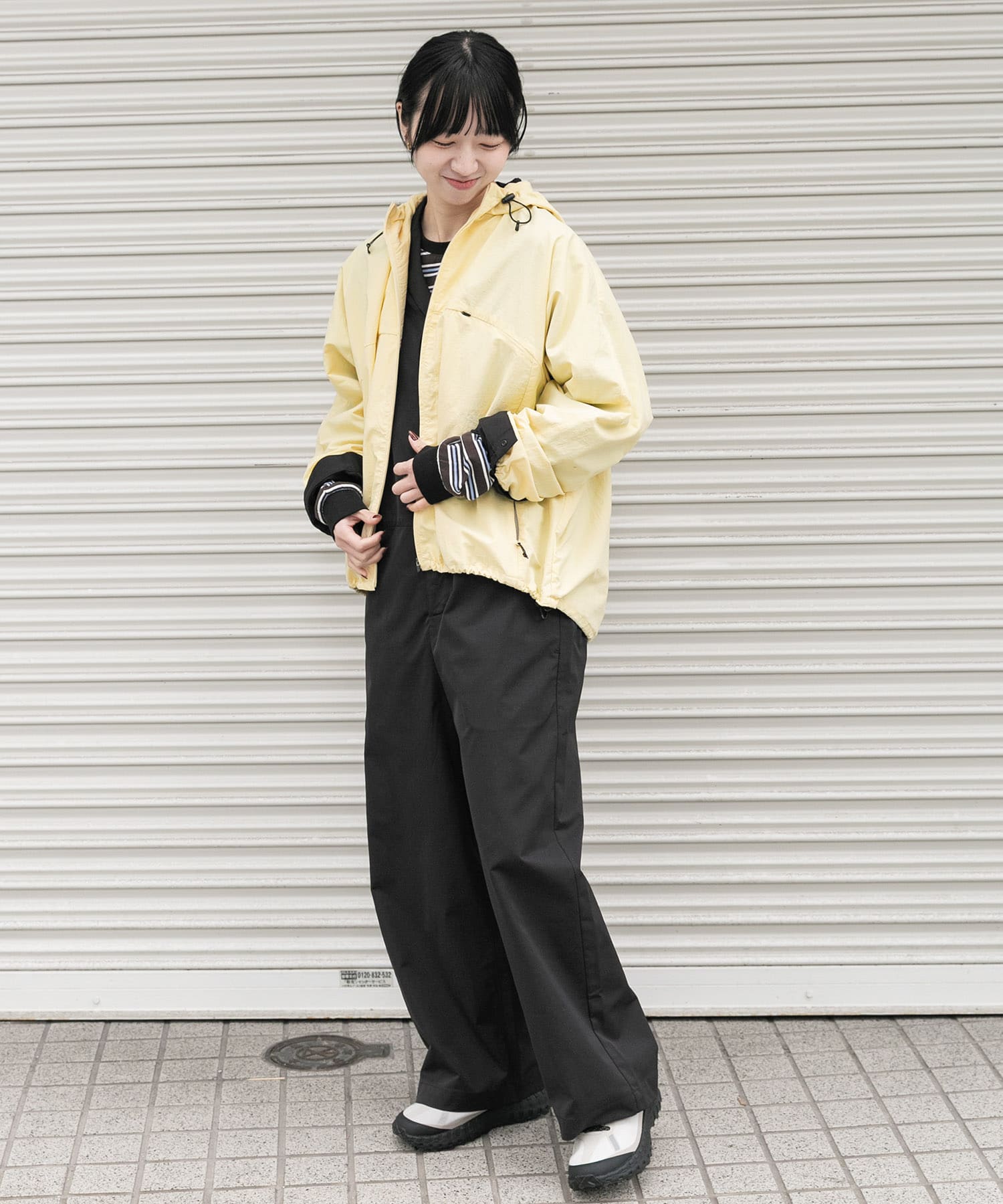 身長：161cm サイズ：one