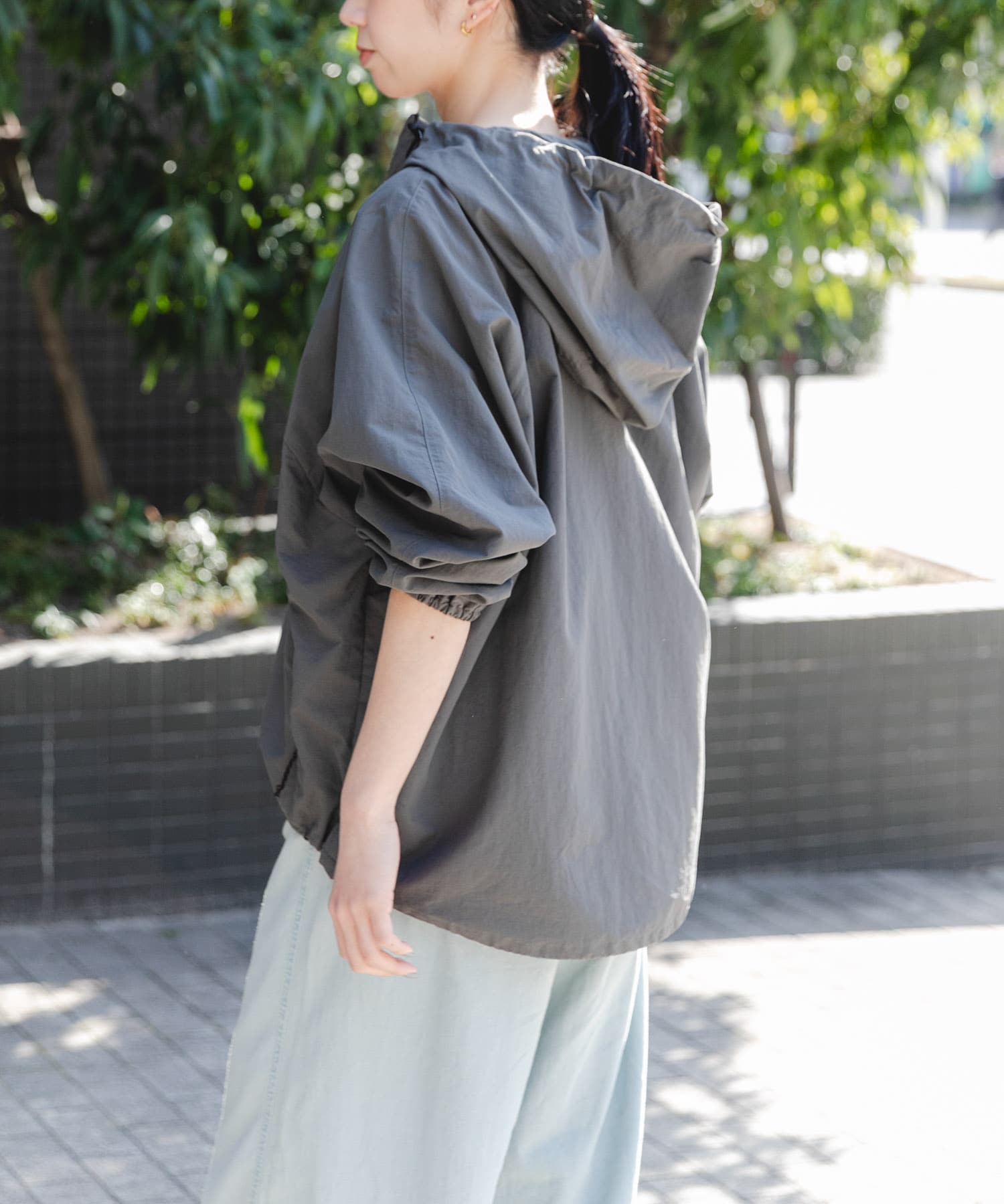 身長：161cm サイズ：one