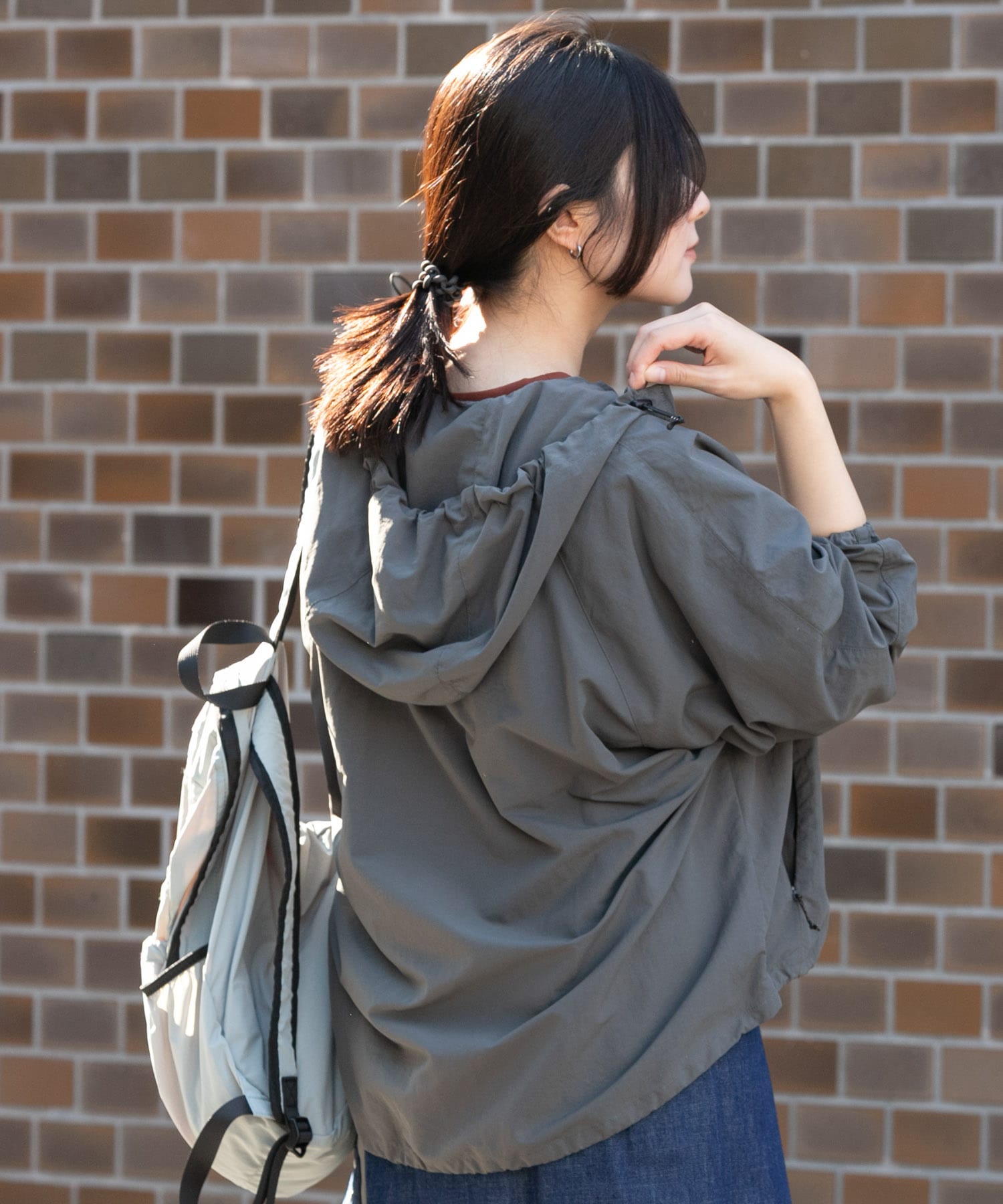 身長：169cm サイズ：one