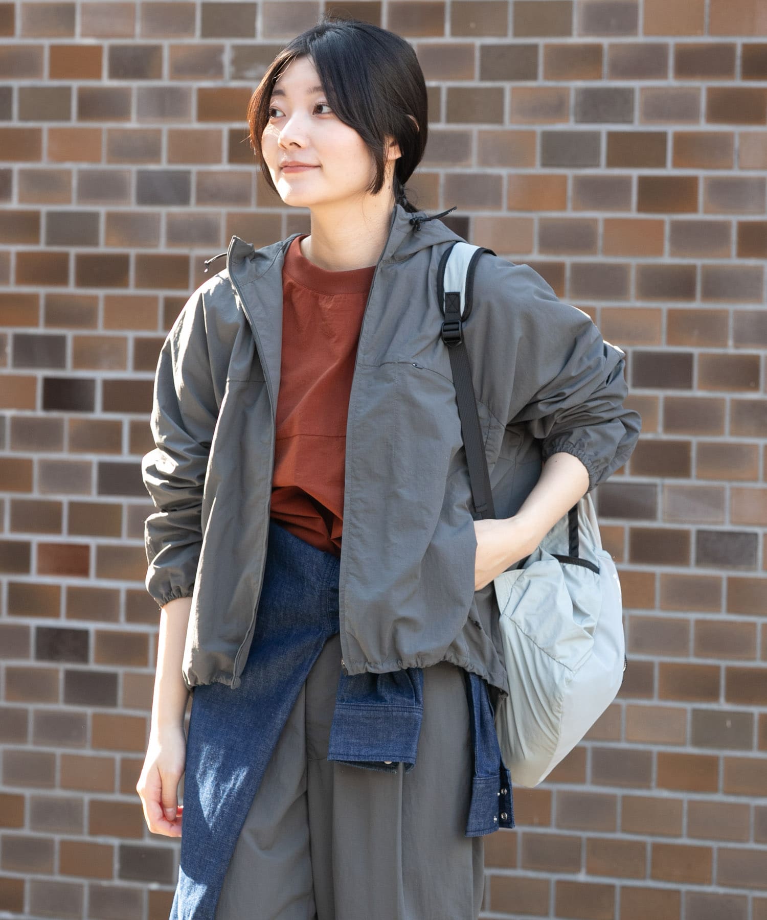 身長：169cm サイズ：one