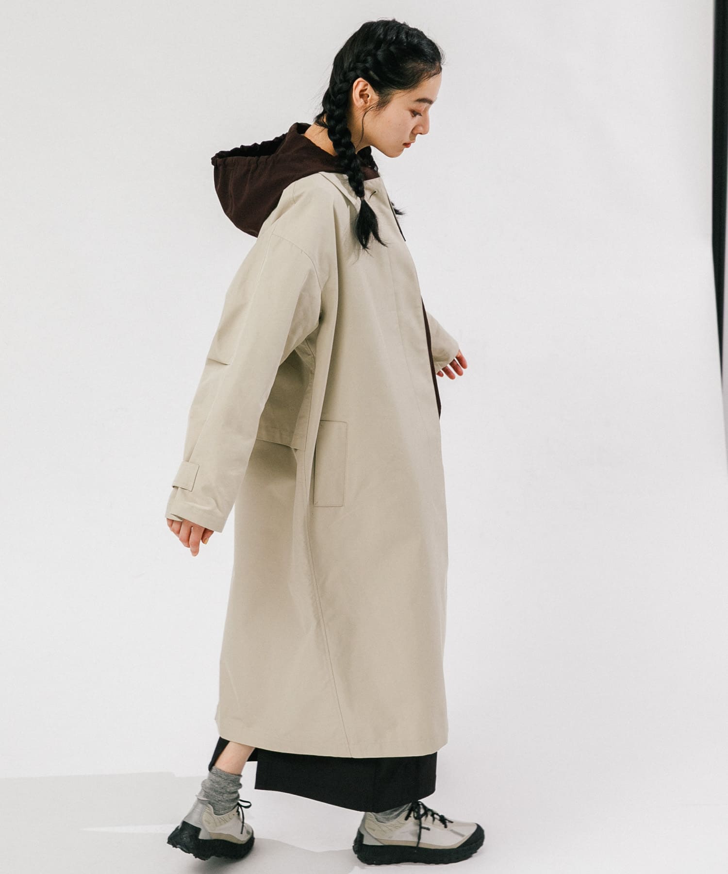 身長：168cm サイズ：one