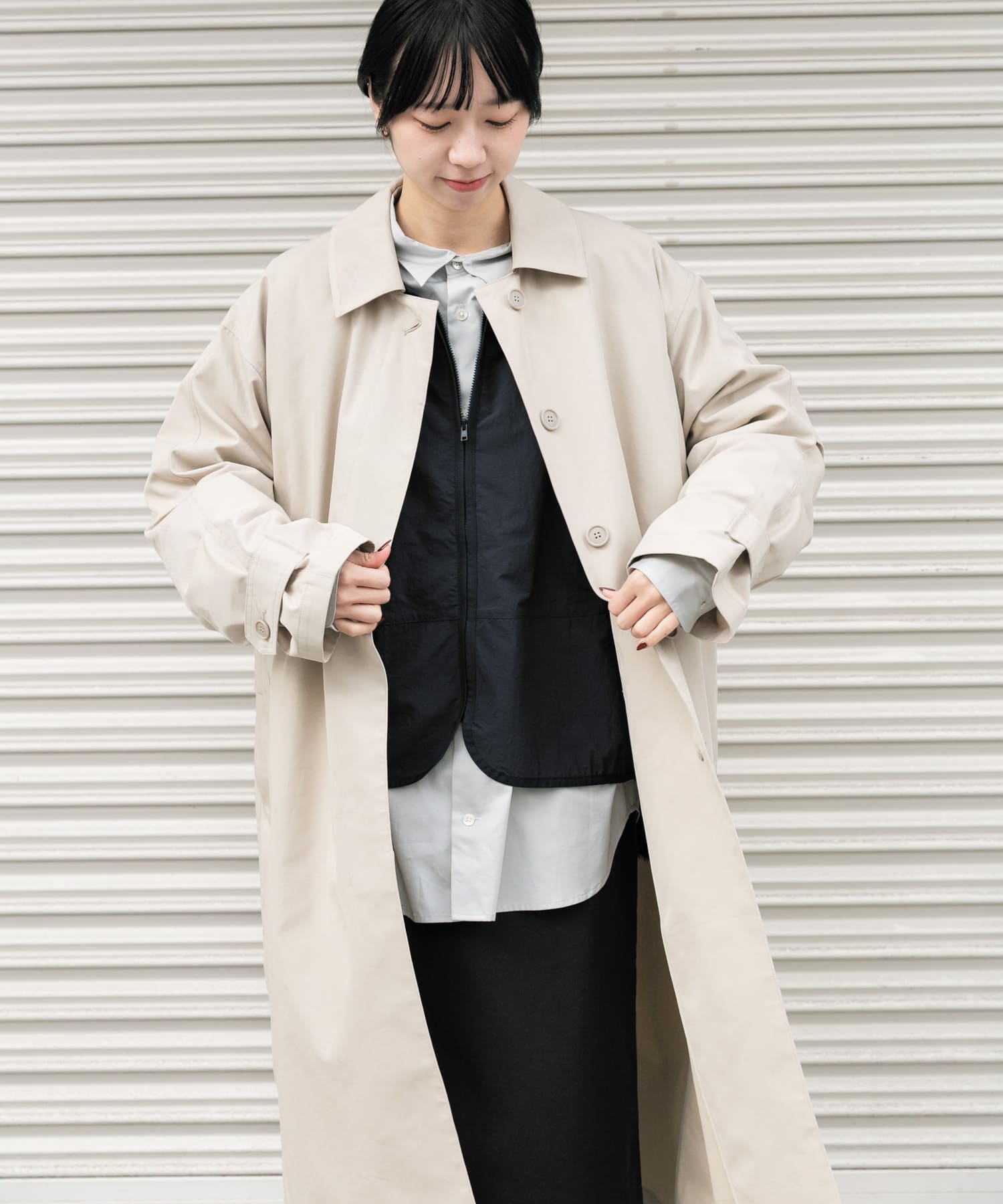 身長：161cm サイズ：one