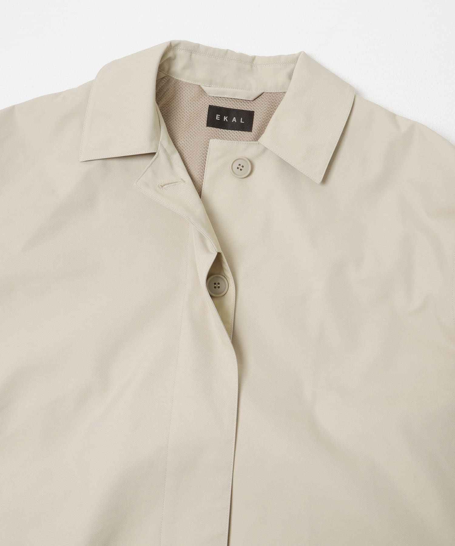 T/Cツイルステンカラーコート ベージュ One