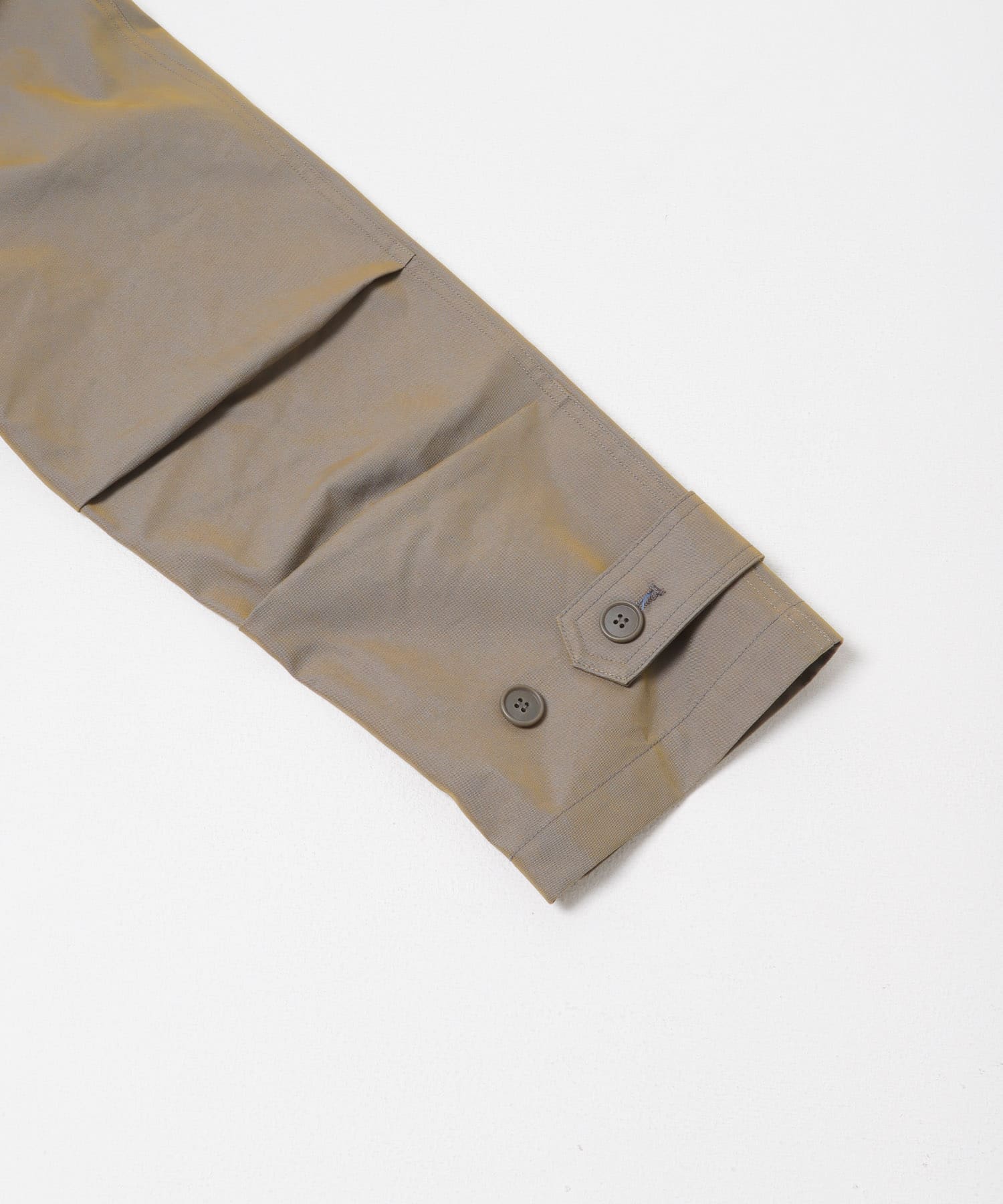 T/Cツイルステンカラーコート カーキ One