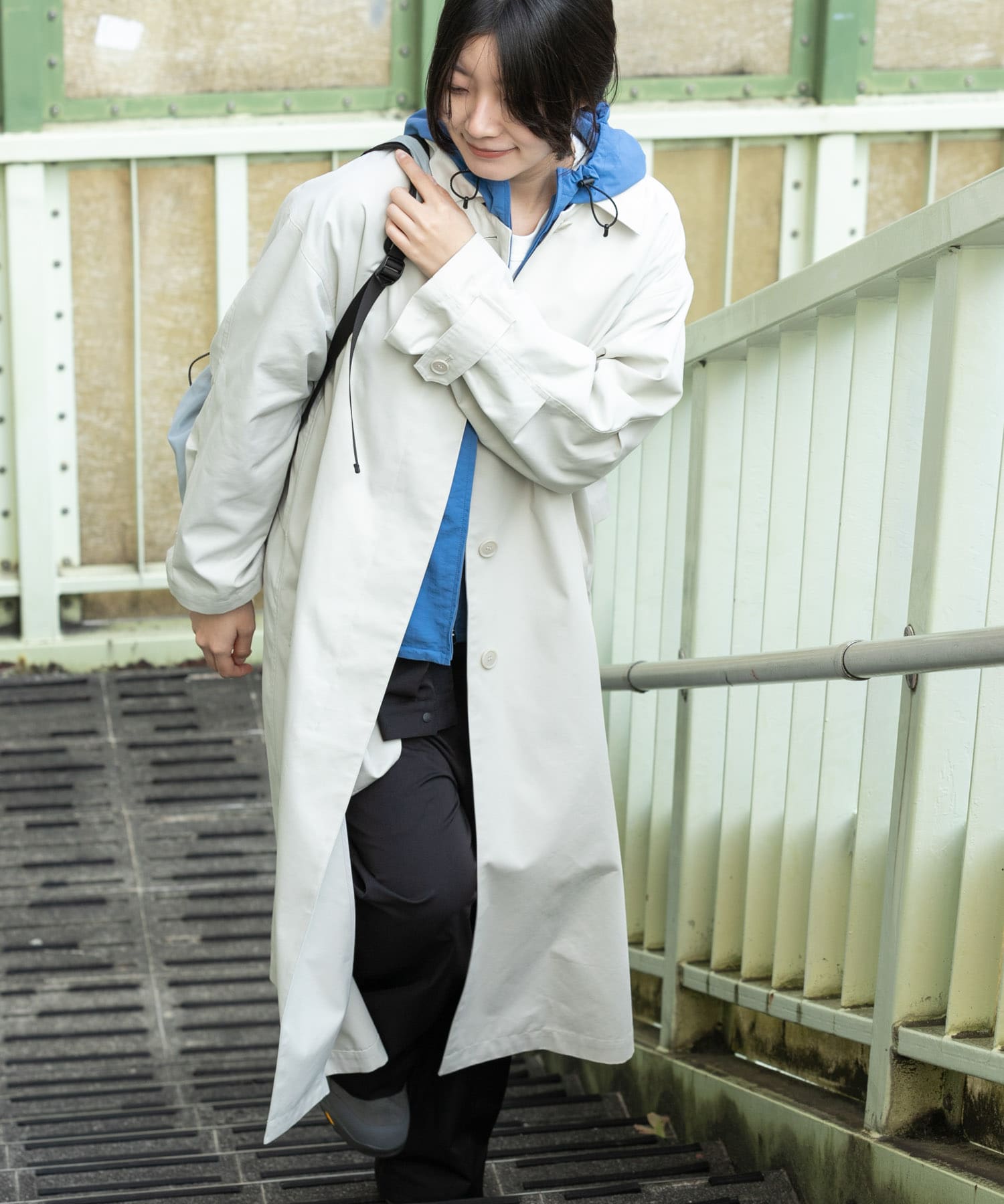 身長：169cm サイズ：one