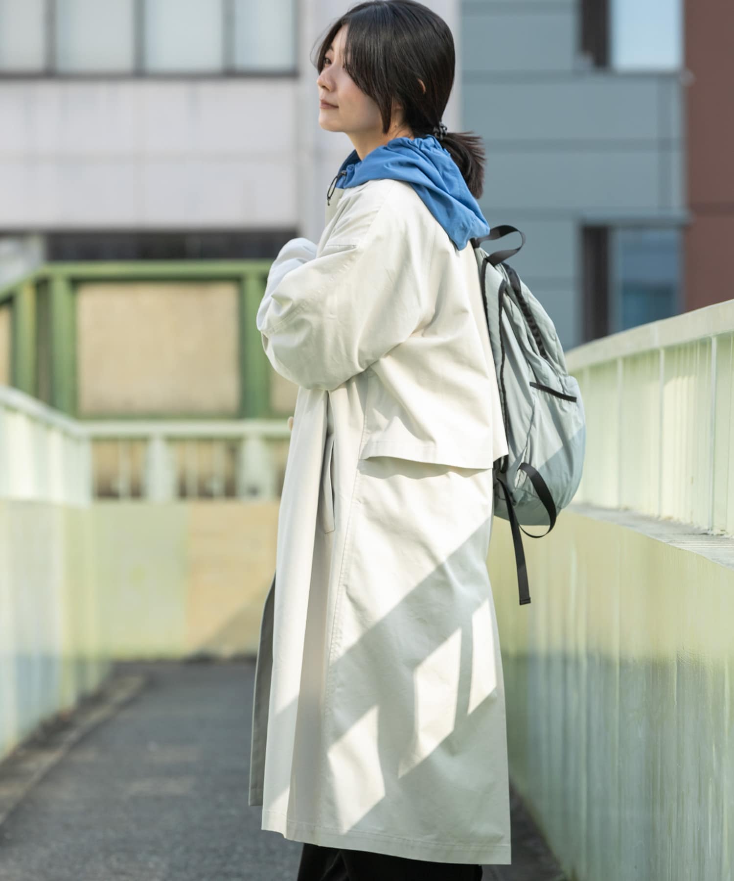 身長：169cm サイズ：one