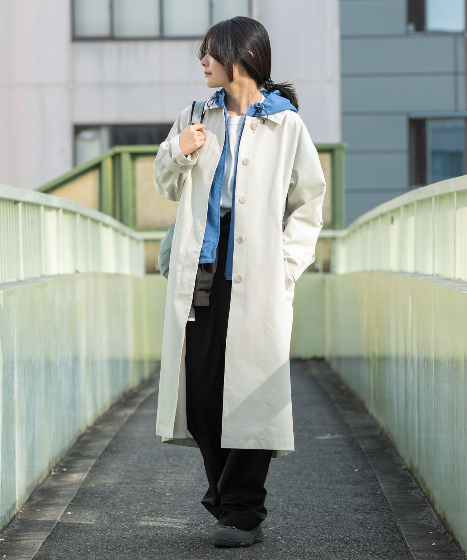 身長：169cm サイズ：one