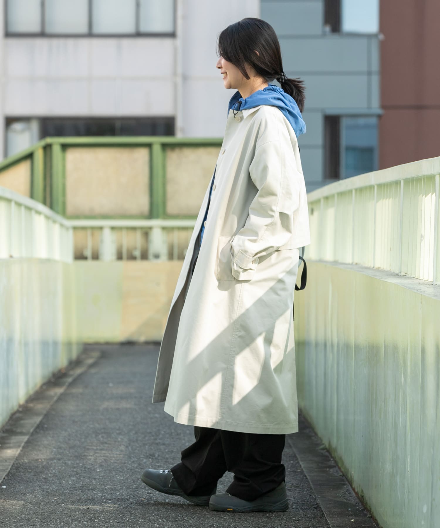 身長：169cm サイズ：one