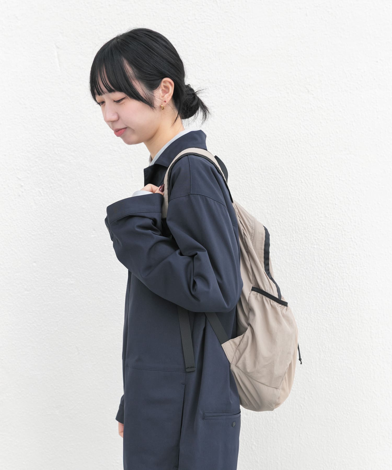 EASY DAYPACK ベージュ One