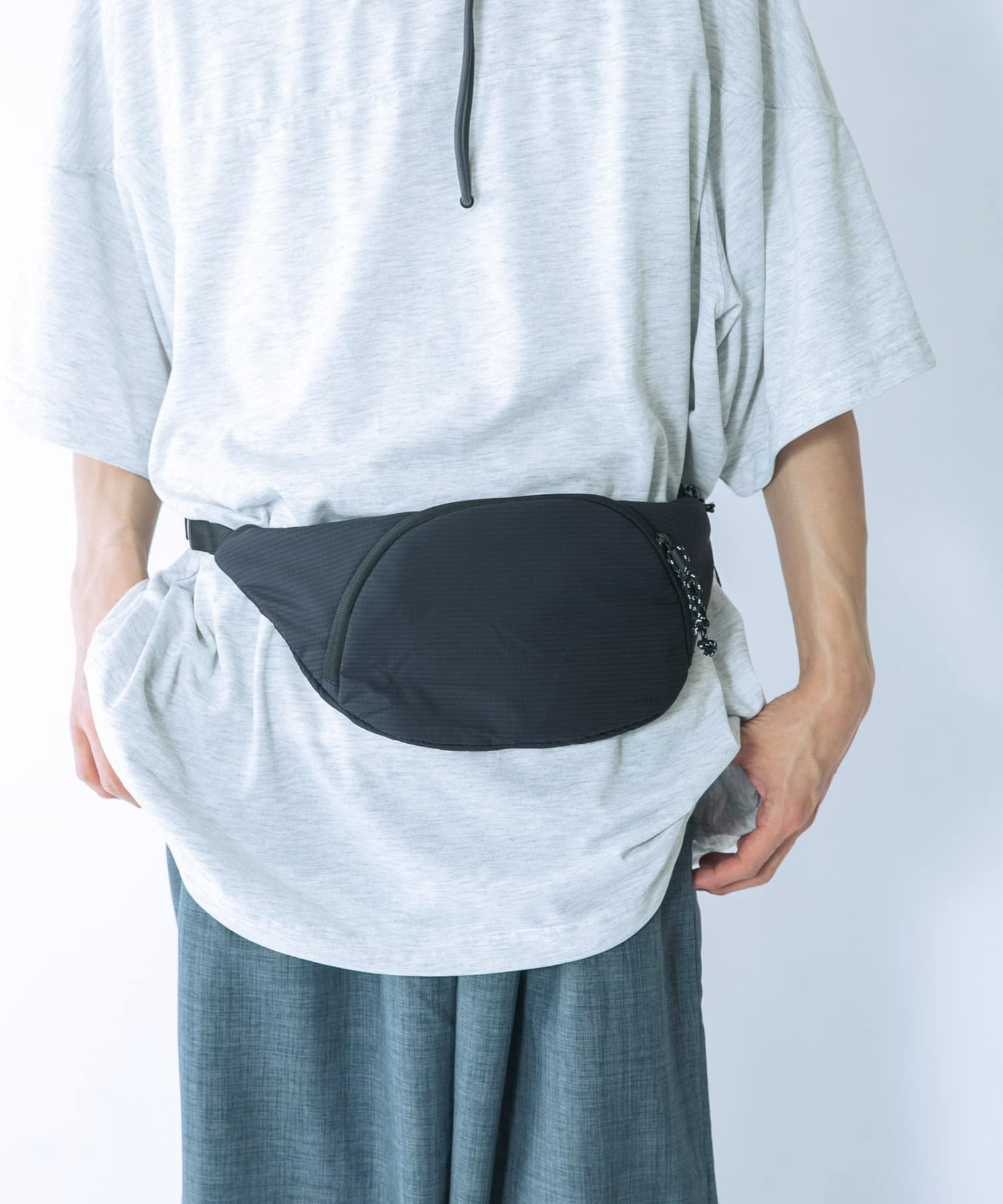 Pertex ウエストバッグ ブラック One