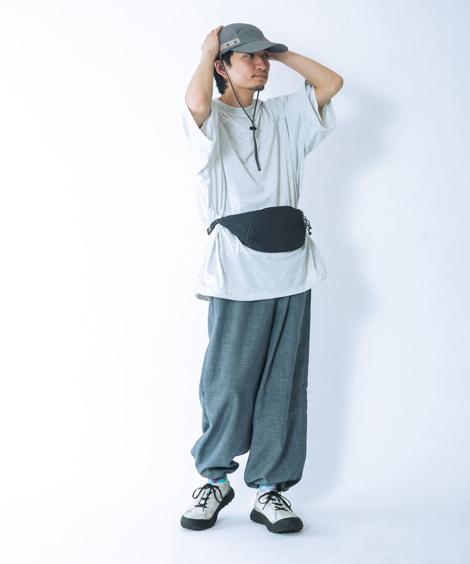 Pertex ウエストバッグ ブラック One