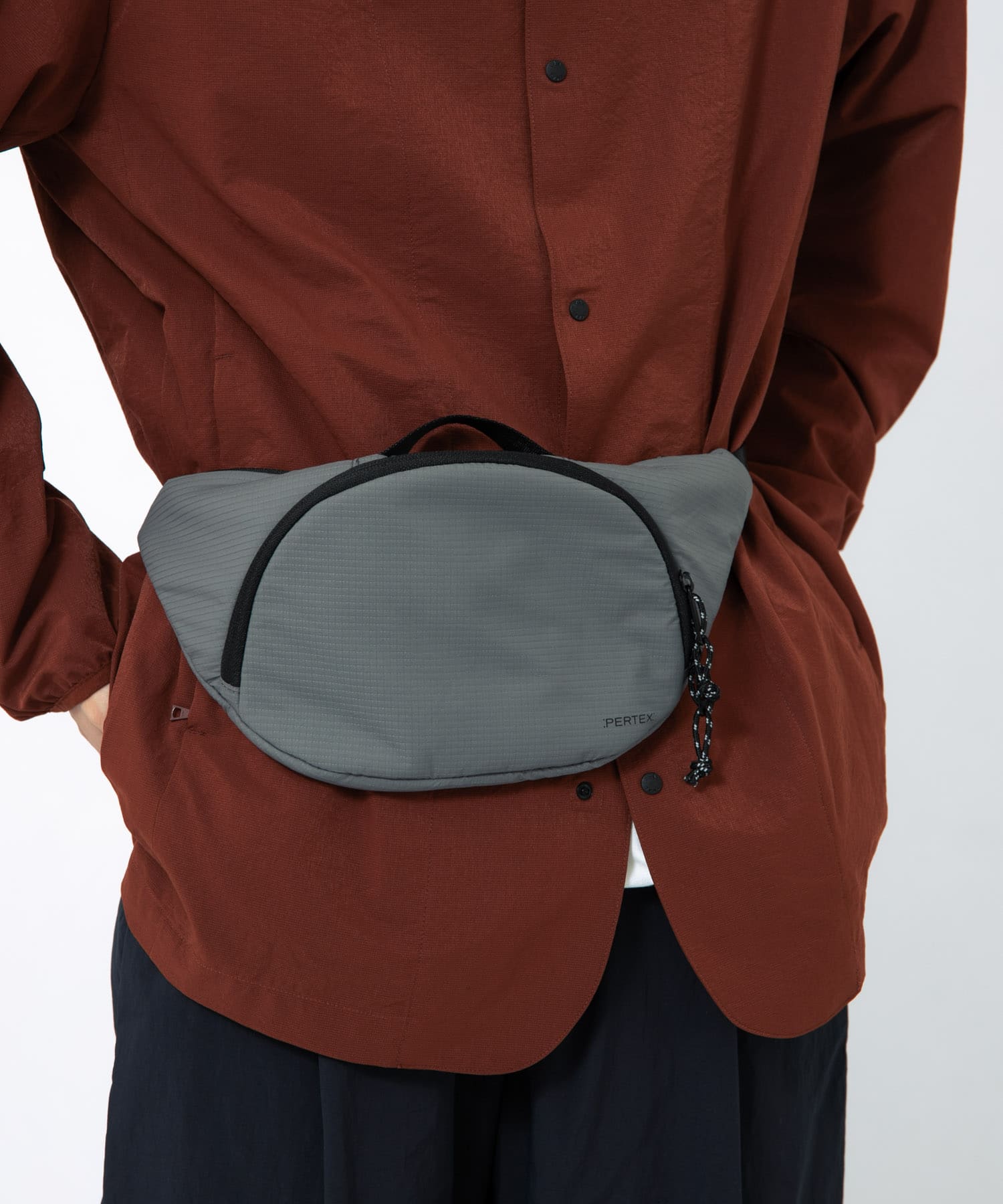 Pertex ウエストバッグ グレー One