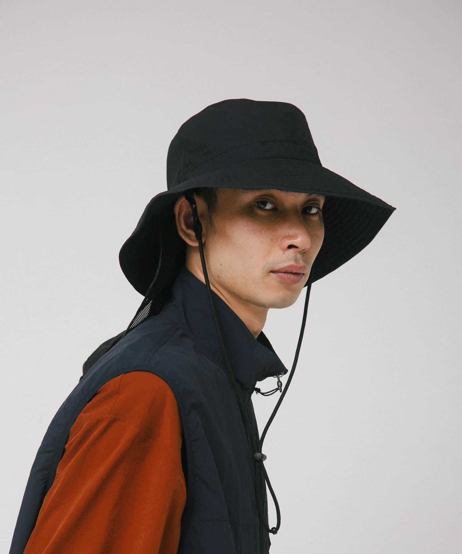 Engineered Garments BUCKET HAT(One Black CL): 帽子｜URBAN RESEARCH