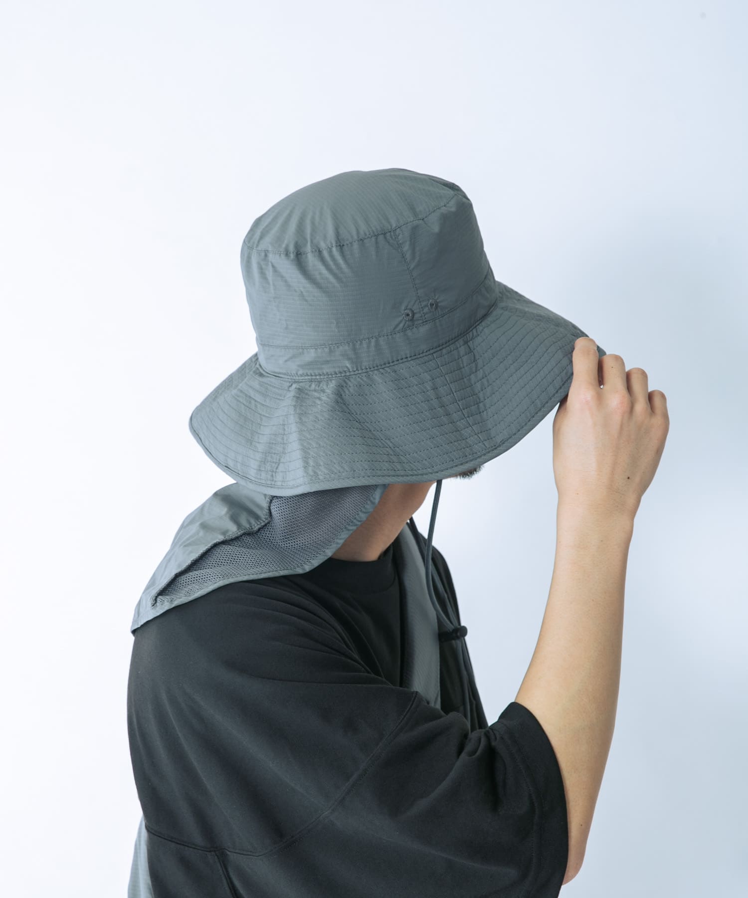 Pertex ハット グレー One