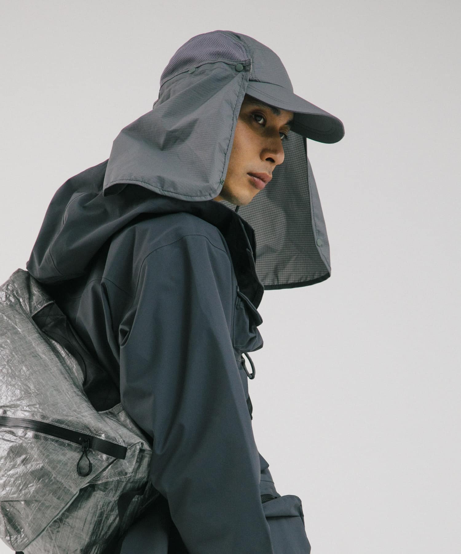 Pertex キャップ グレー One