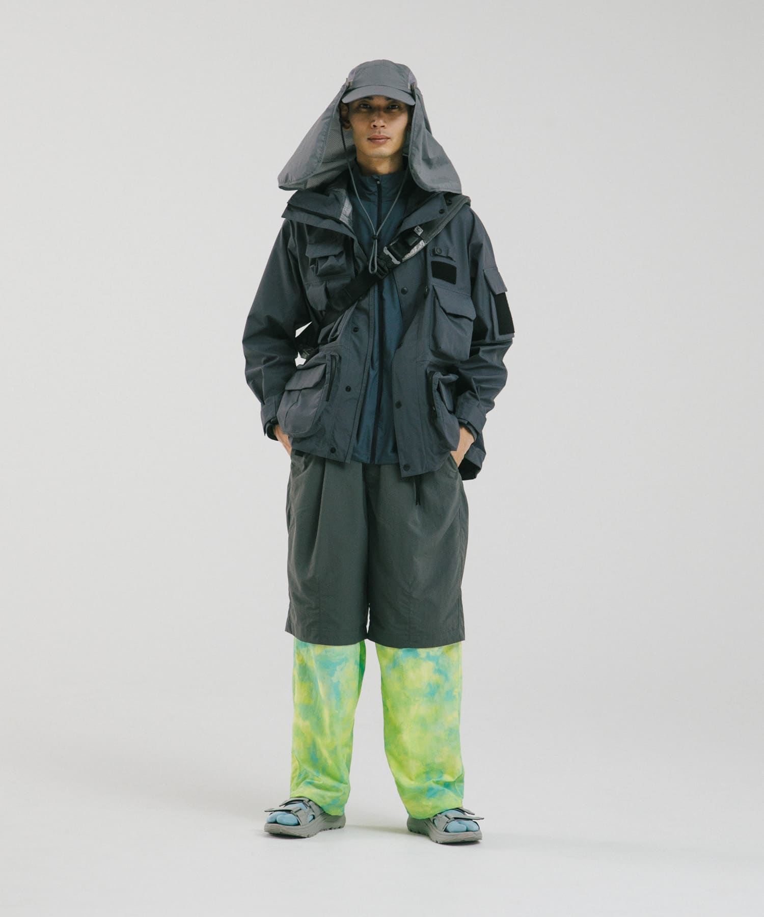 Pertex キャップ グレー One