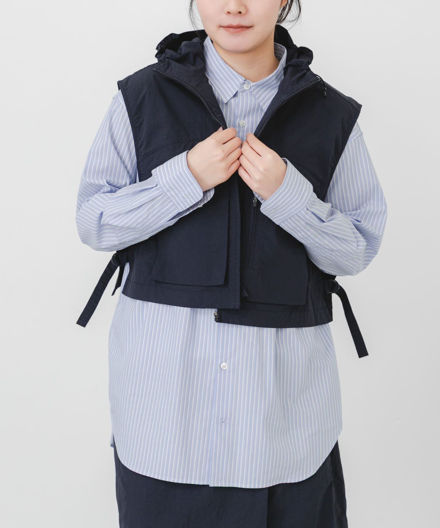 身長：169cm サイズ：one