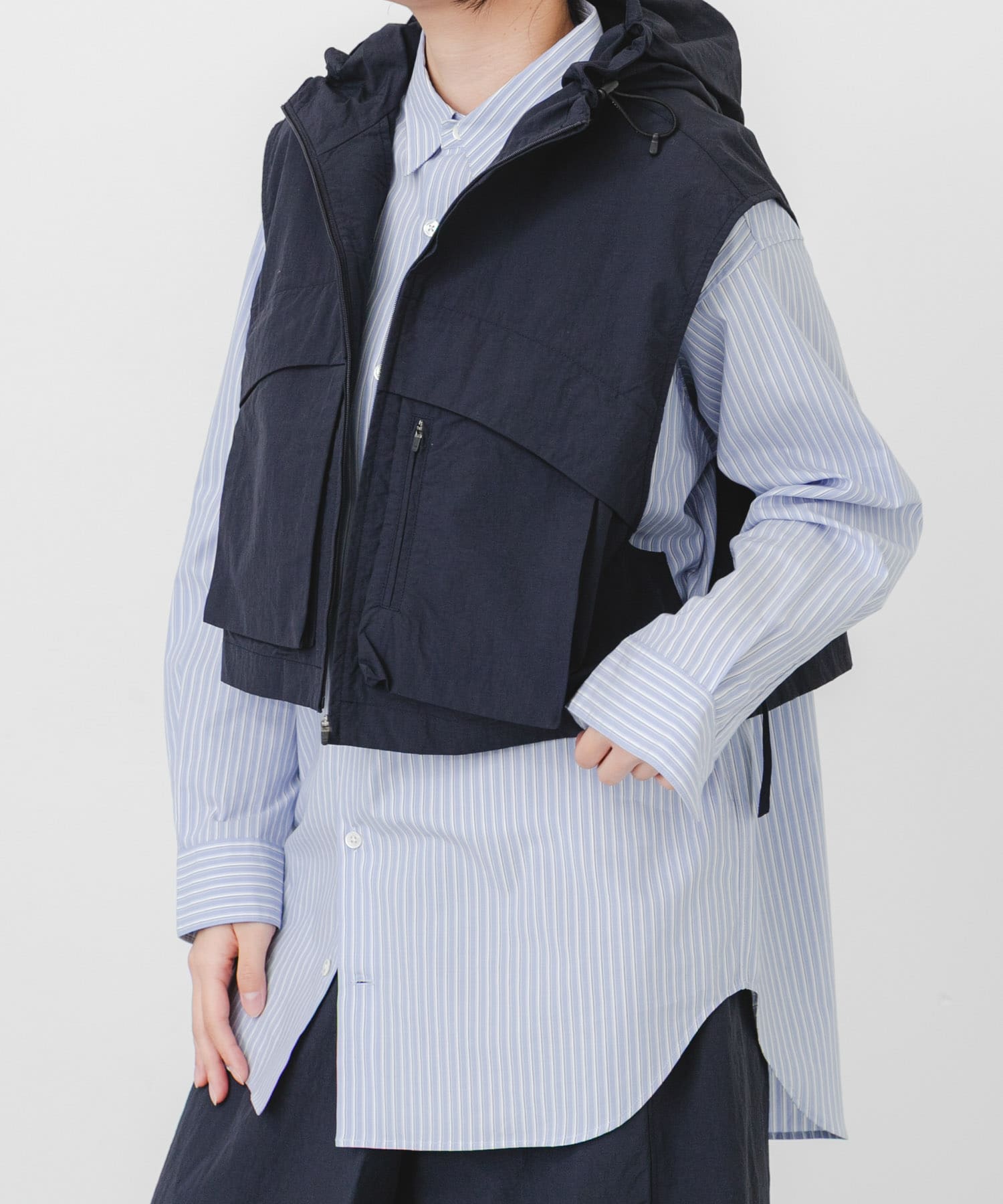 身長：169cm サイズ：one