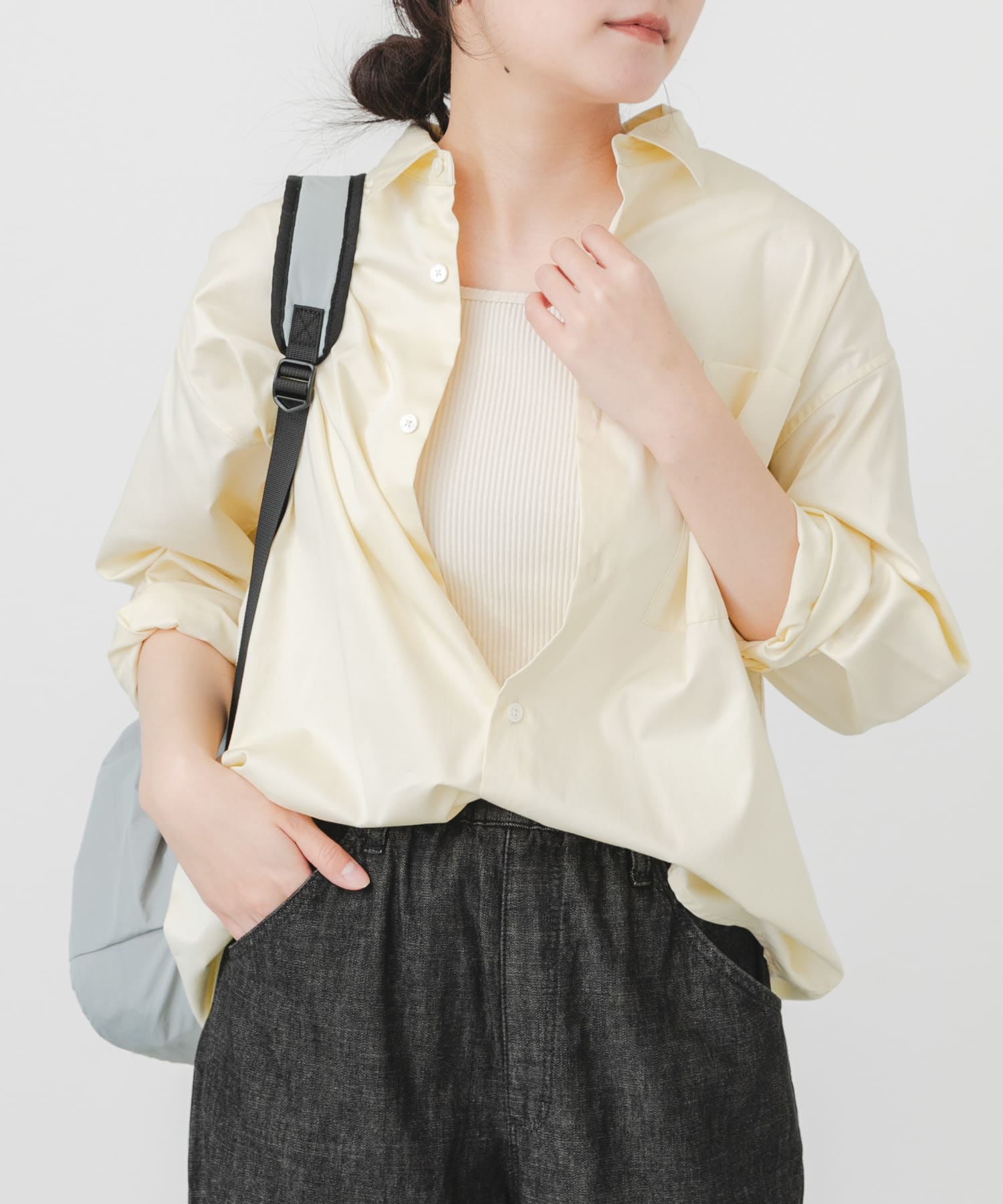 身長：169cm サイズ：one