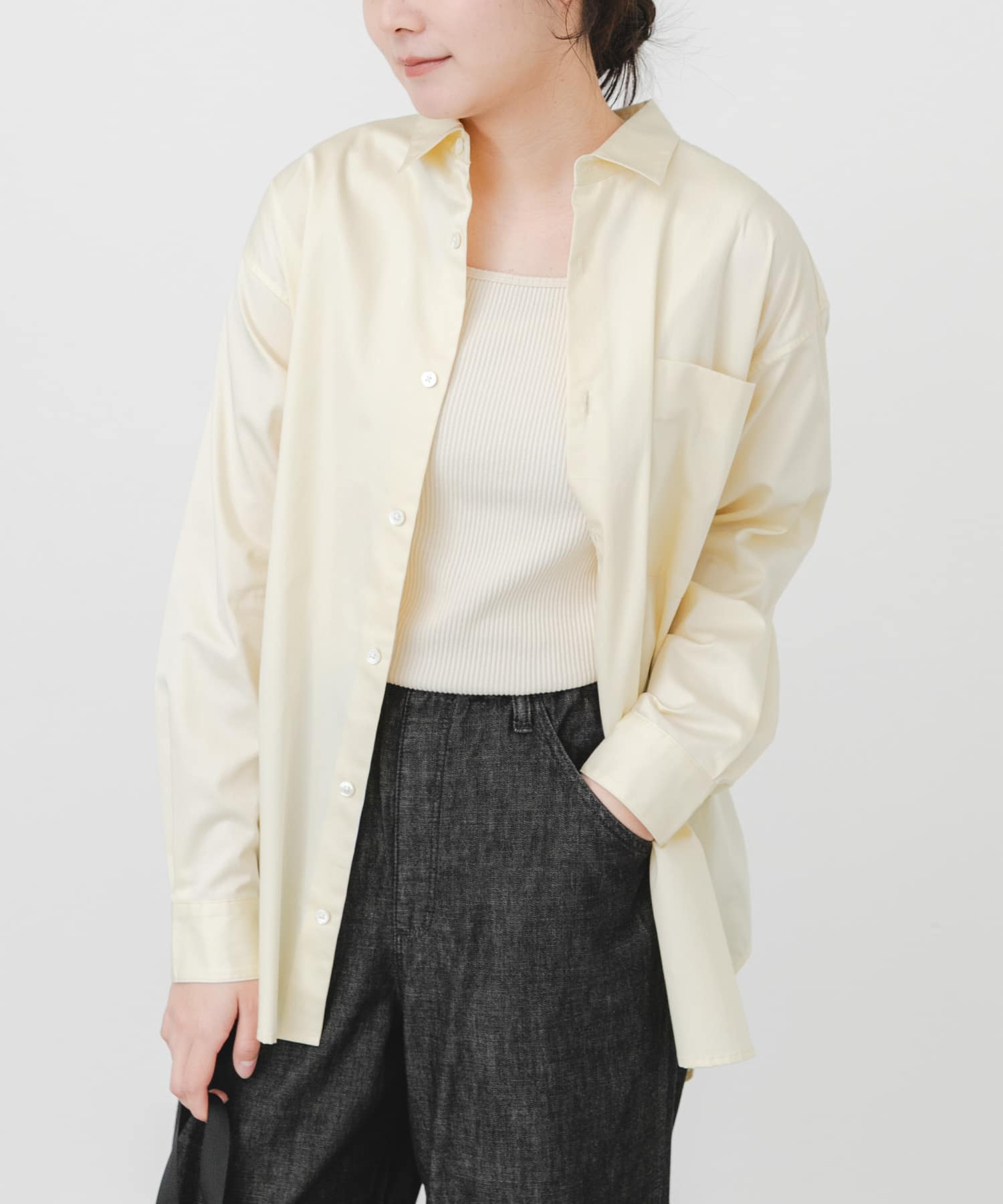 身長：169cm サイズ：one