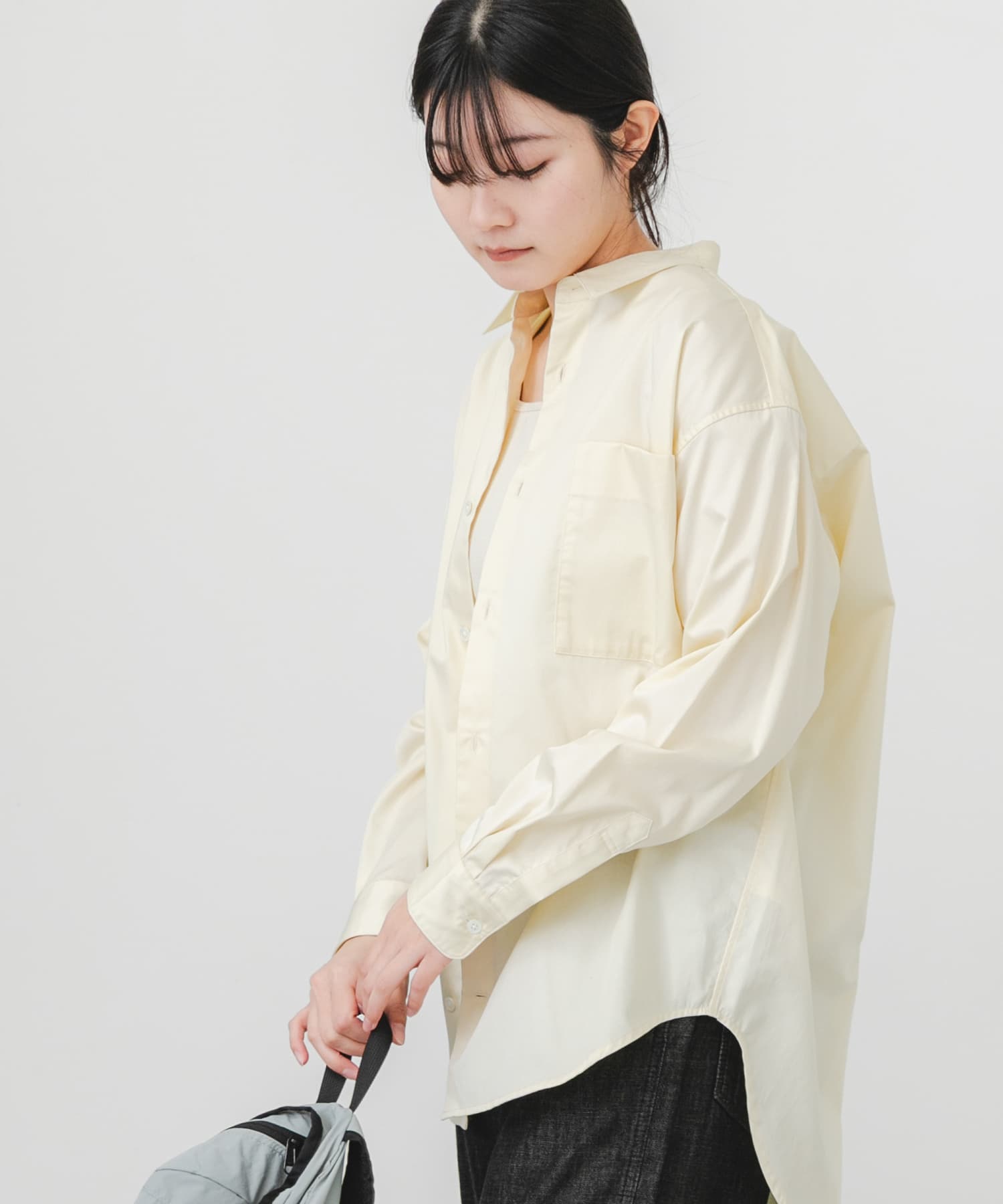 身長：169cm サイズ：one