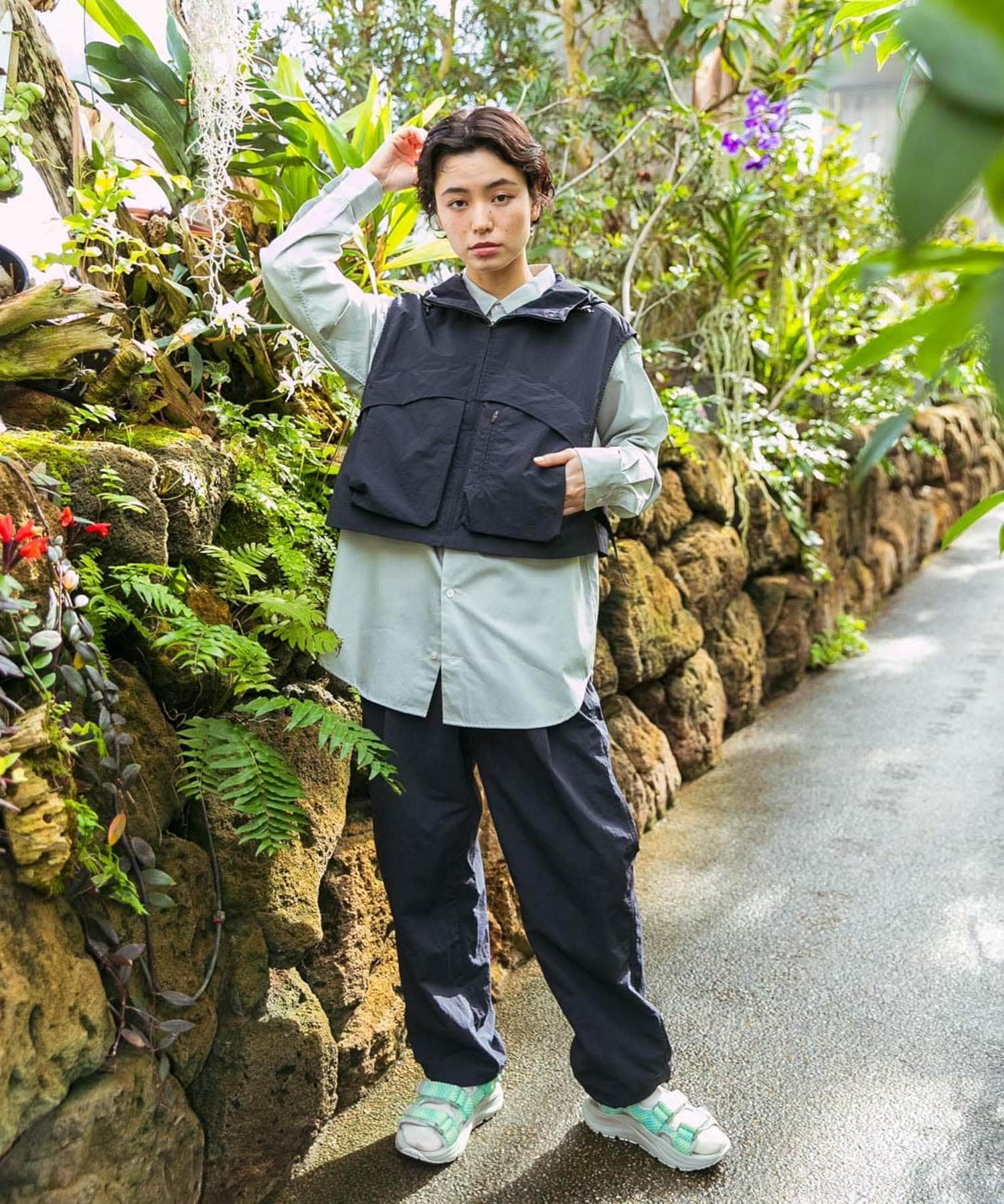 身長：161cm サイズ：one