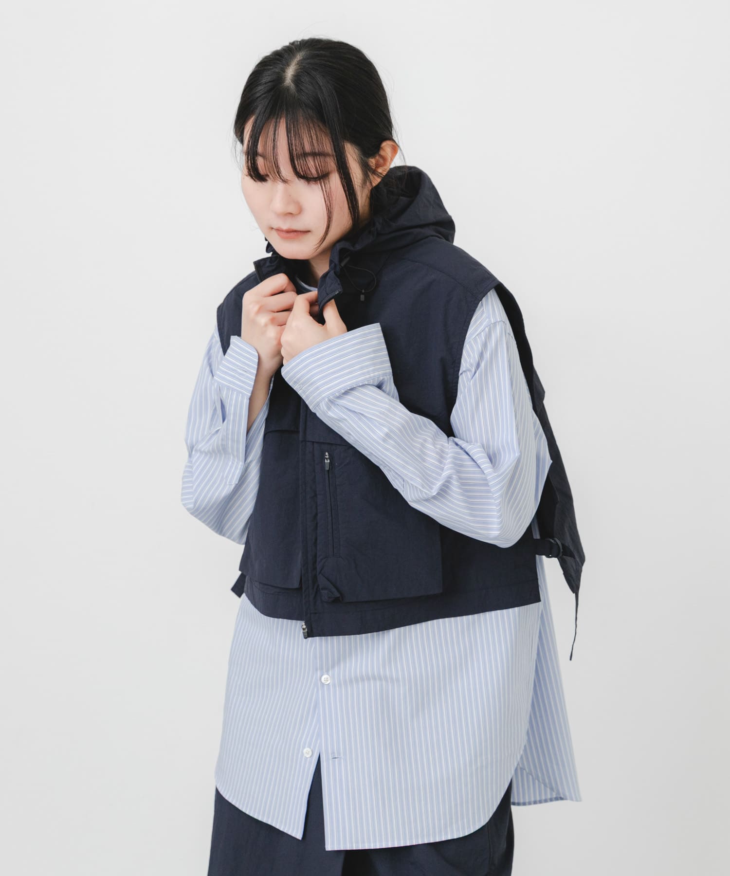 身長：169cm サイズ：one