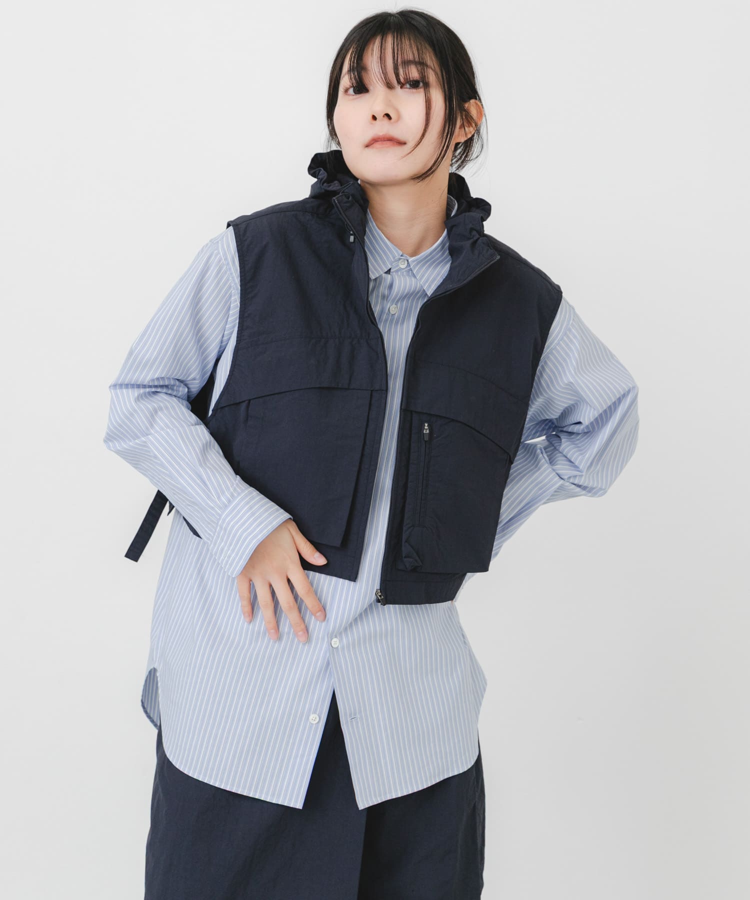 身長：169cm サイズ：one