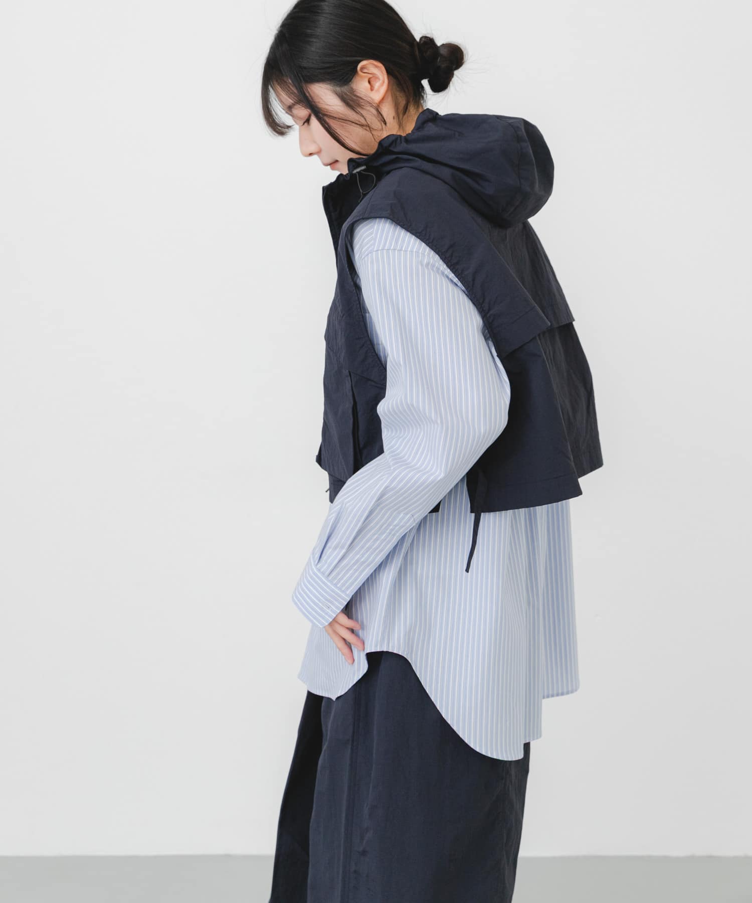 身長：169cm サイズ：one