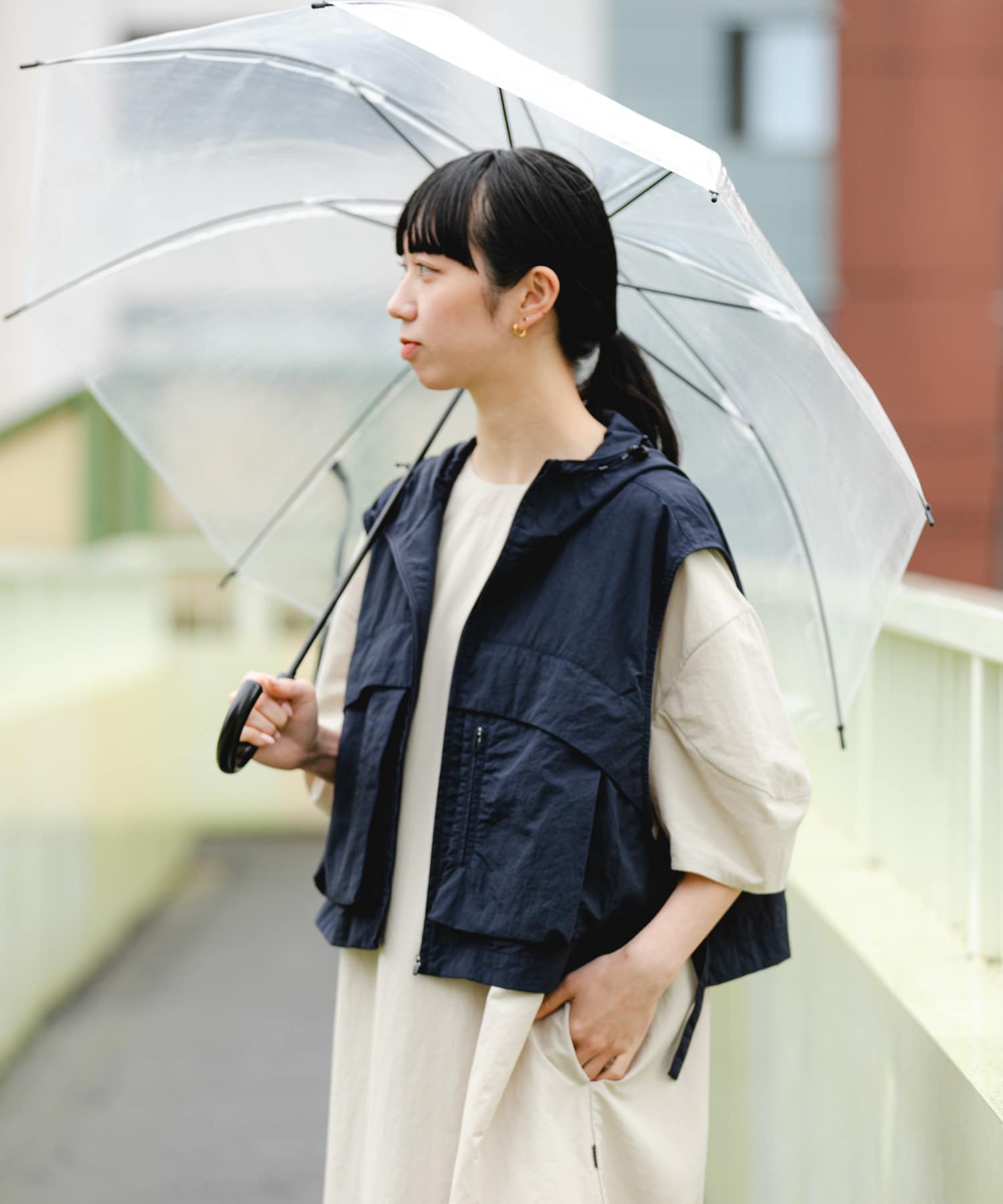 身長：161cm サイズ：one