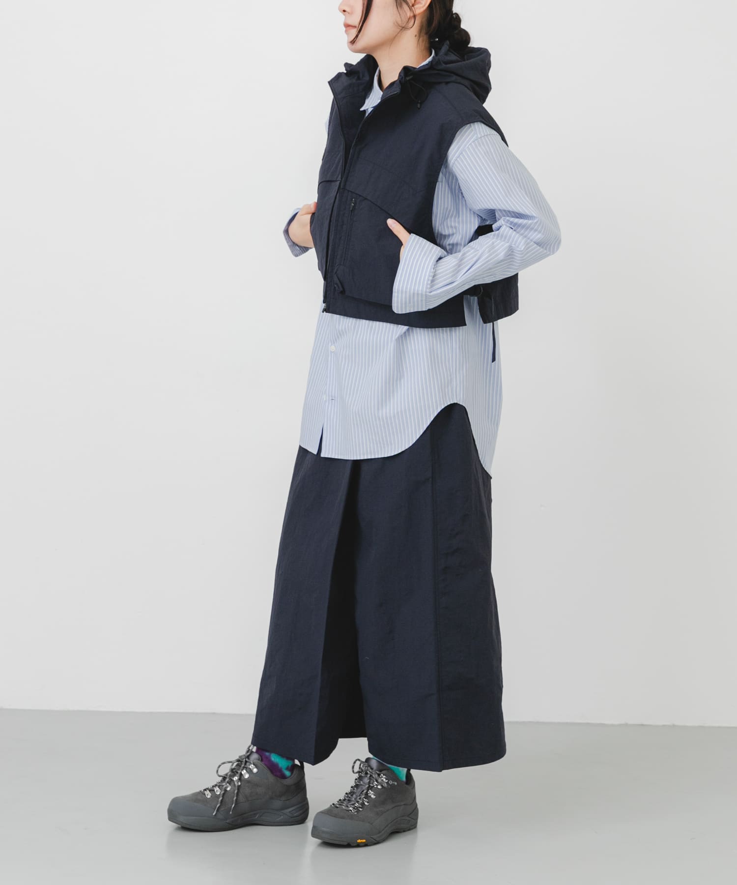 身長：169cm サイズ：one