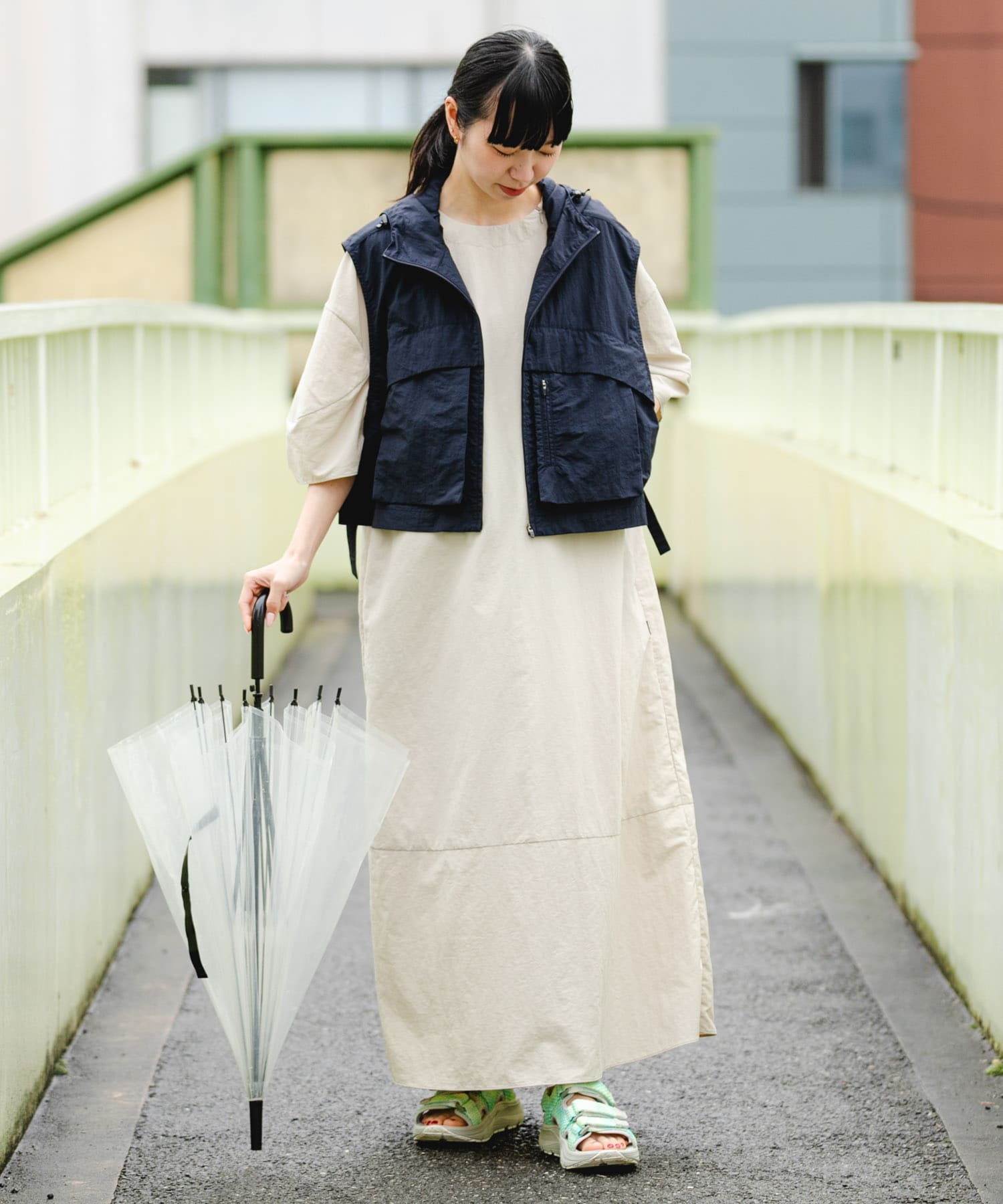 身長：161cm サイズ：one