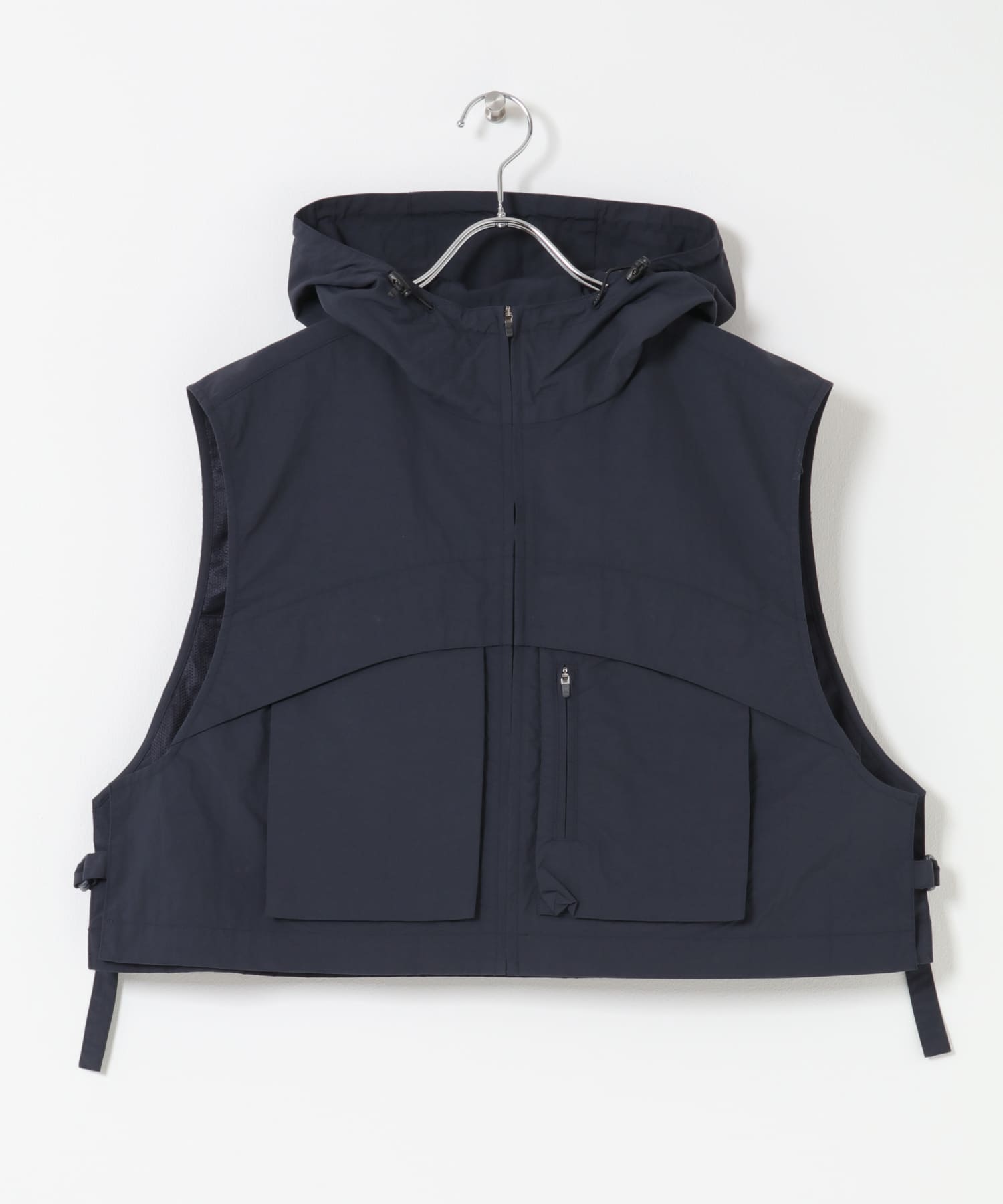 『URTECH』ナイロンタッサー ベスト ネイビー One