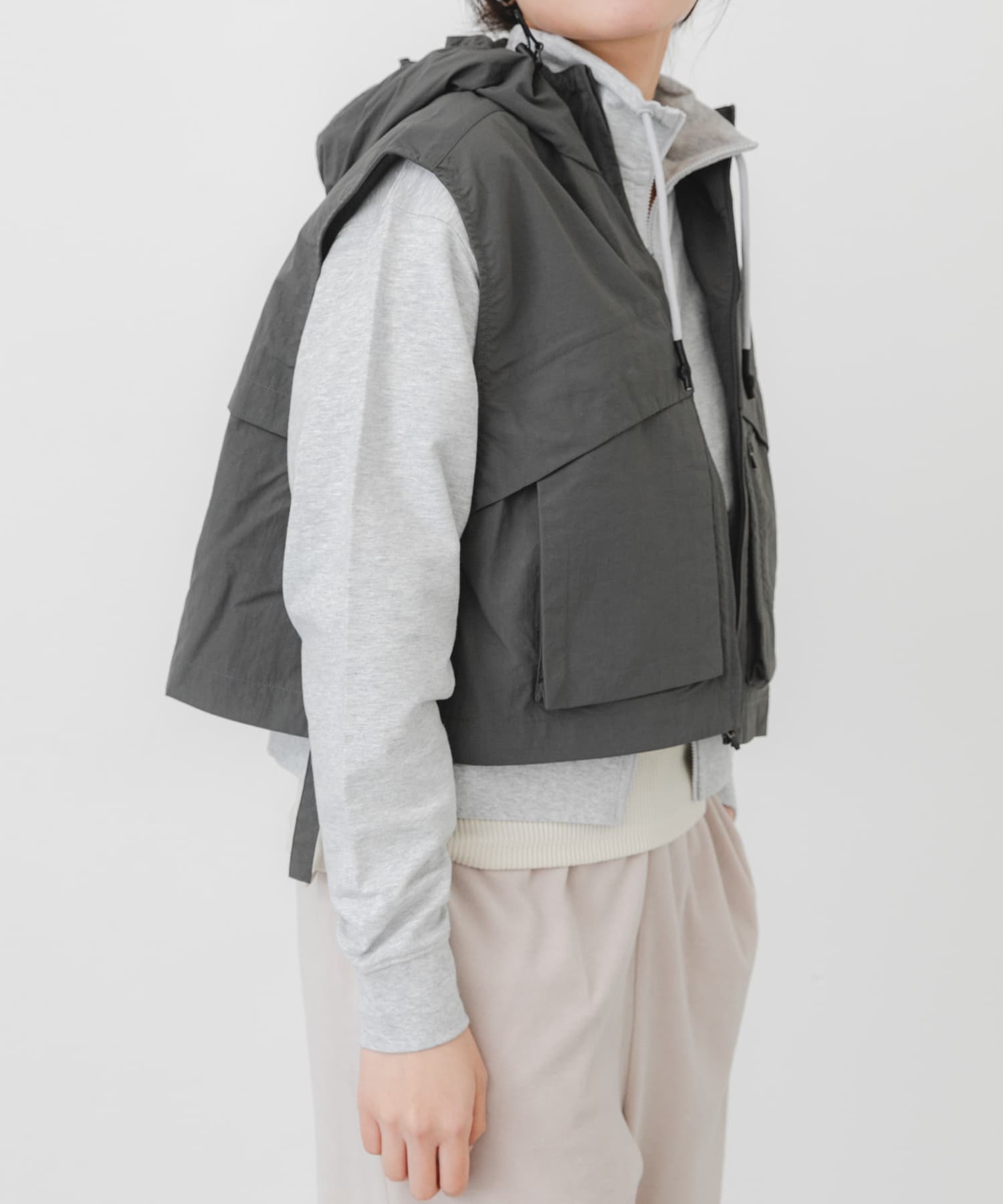 身長：169cm サイズ：one