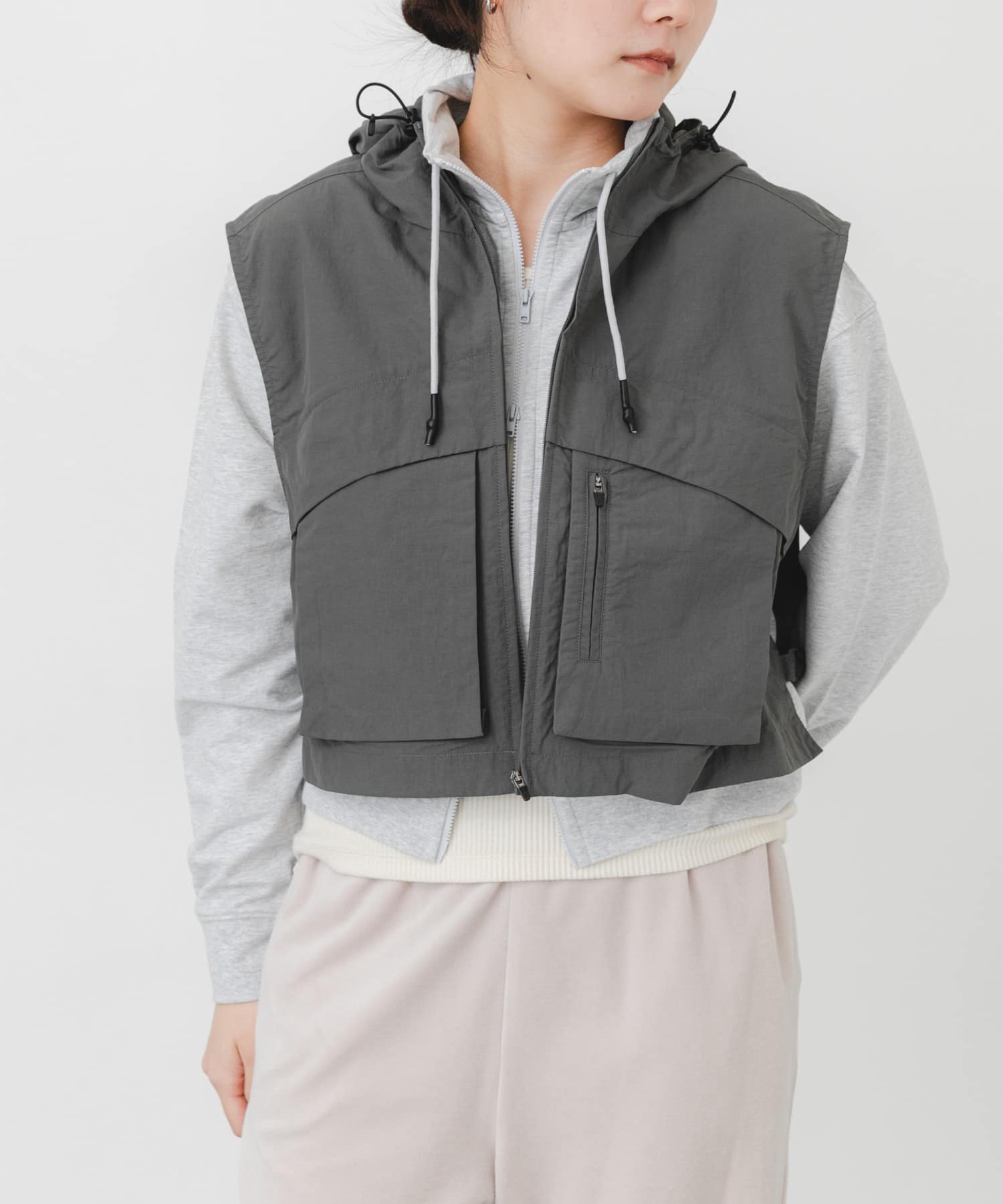 身長：169cm サイズ：one