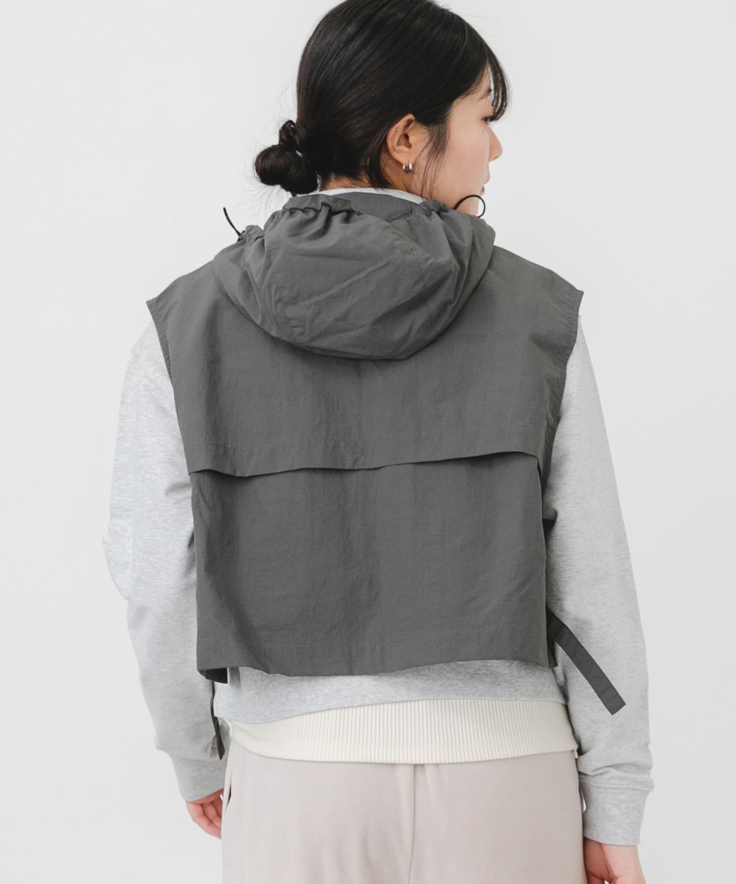 身長：169cm サイズ：one