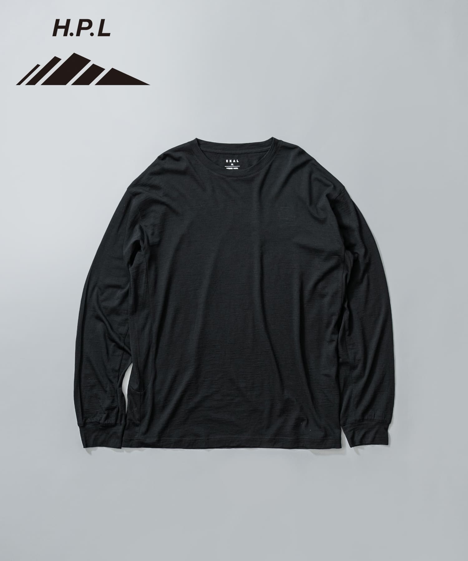 MERINO WOOL LONG-SLEEVE T-SHIRTS(M ブラック): トップス｜URBAN