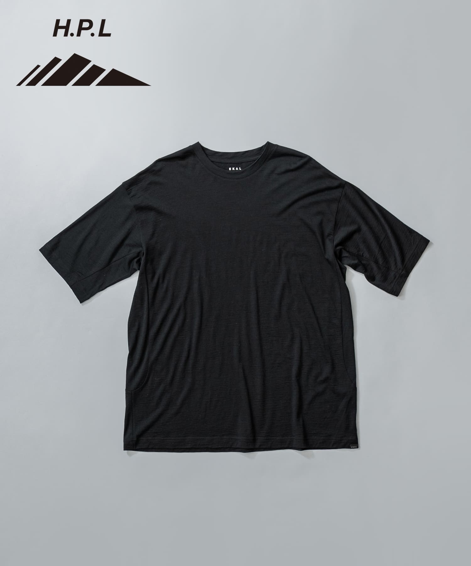 MERINO WOOL SHORT-SLEEVE T-SHIRTS(M ブラック): トップス｜URBAN