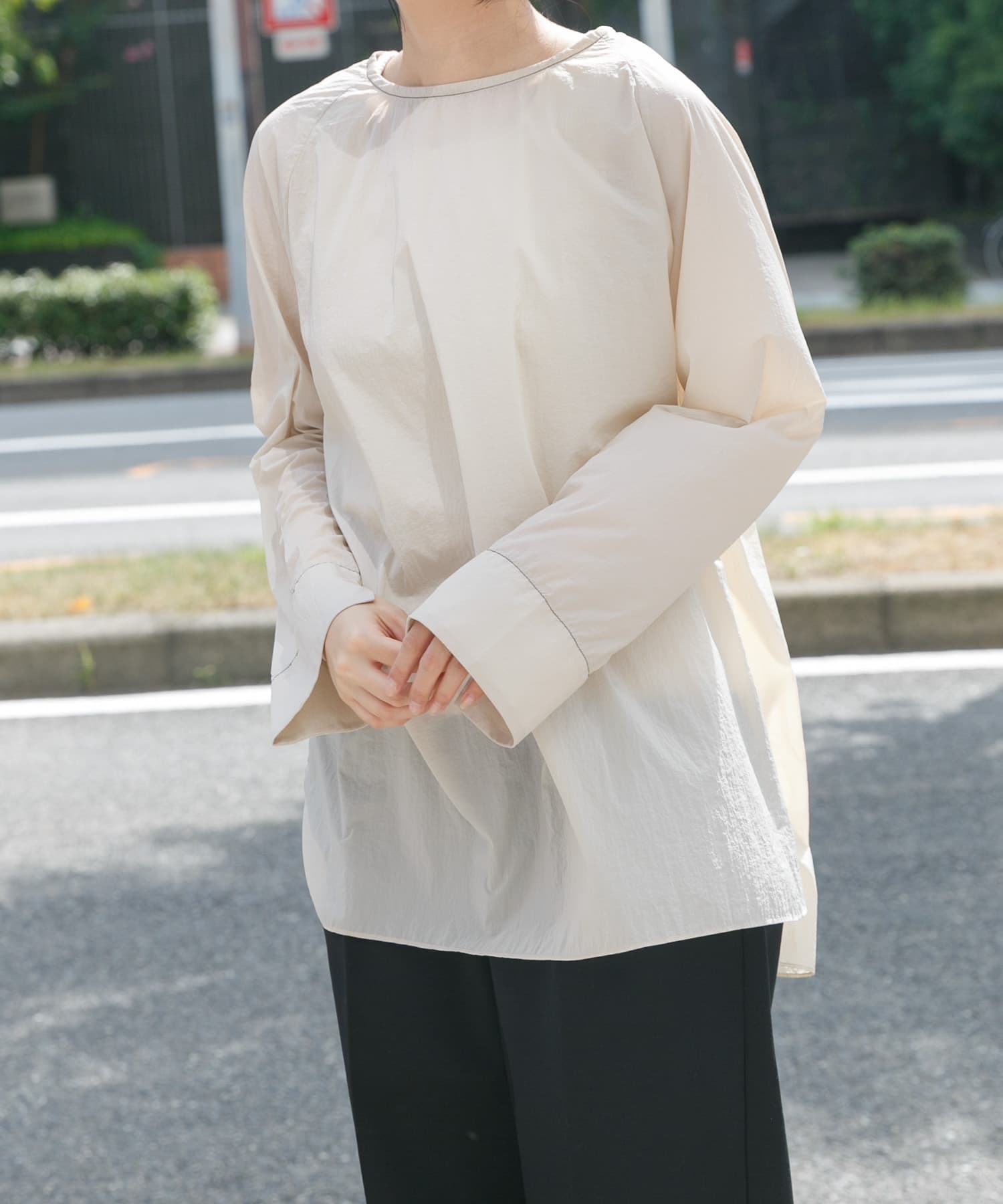 身長：169cm サイズ：one