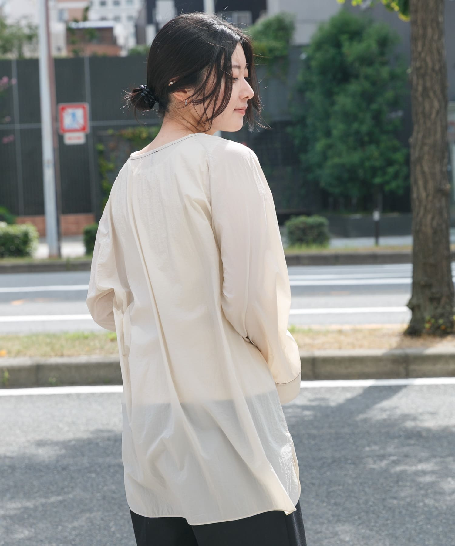 身長：169cm サイズ：one