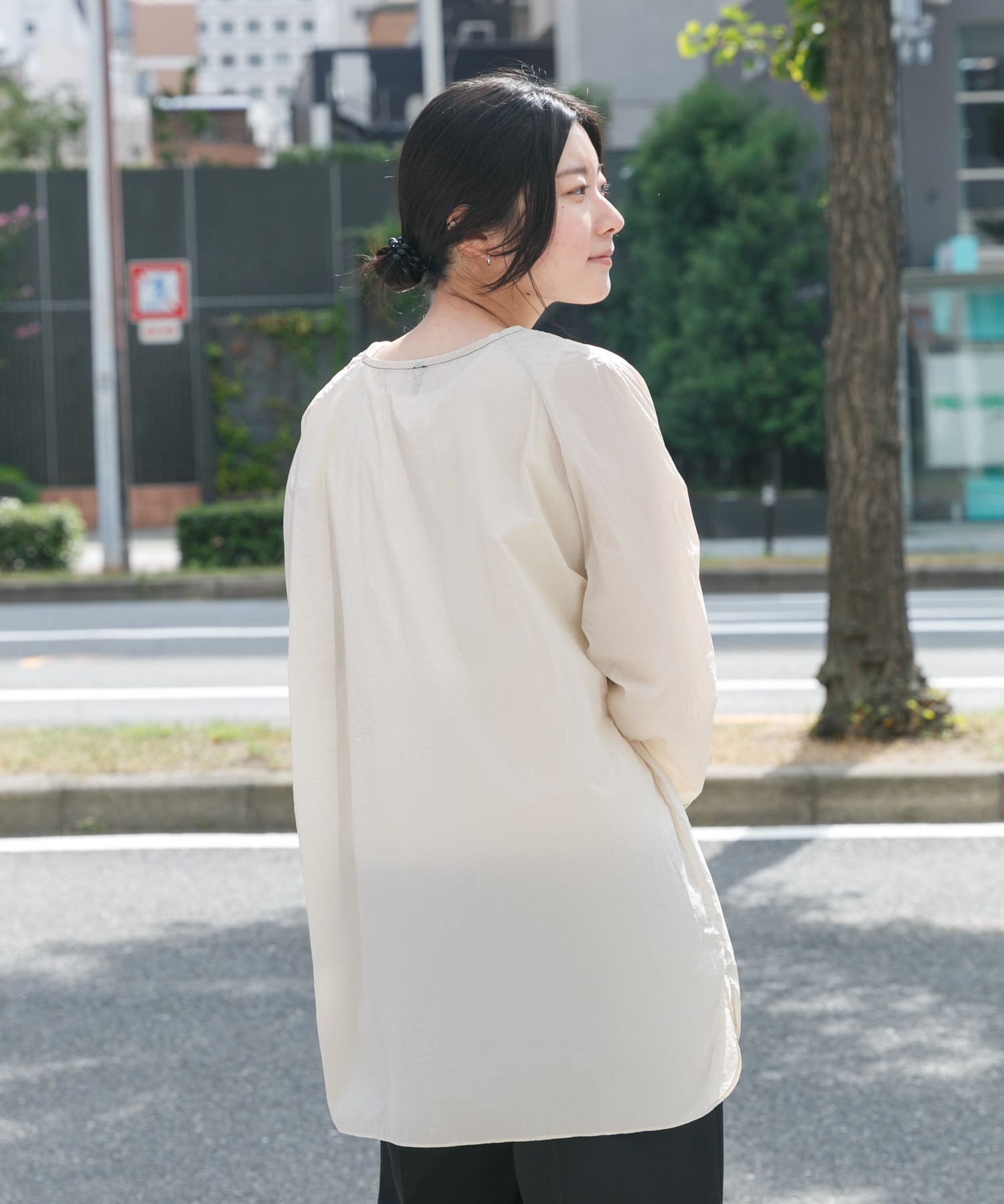 身長：169cm サイズ：one