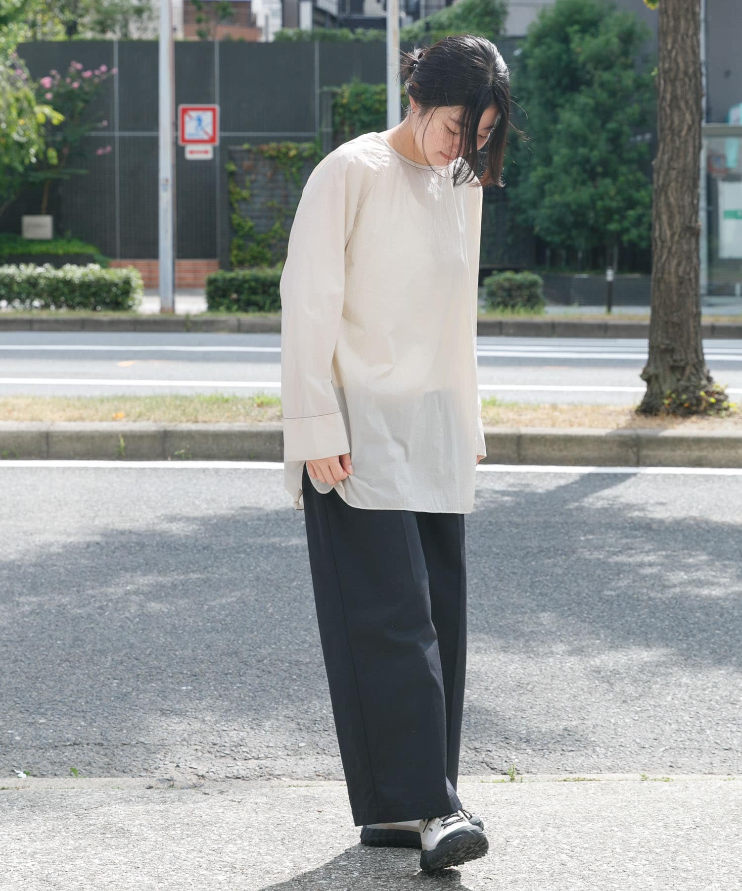 身長：169cm サイズ：one