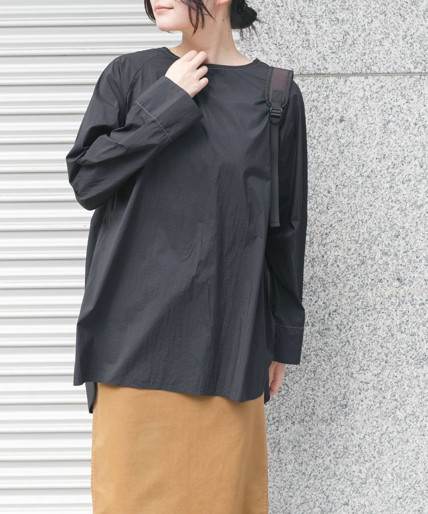 身長：169cm サイズ：one