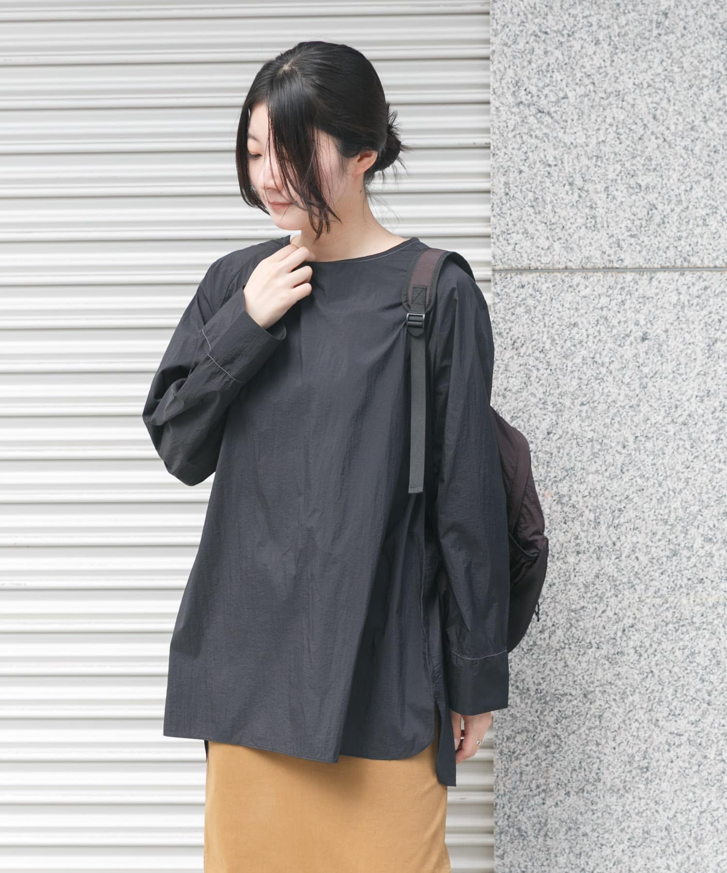 身長：169cm サイズ：one