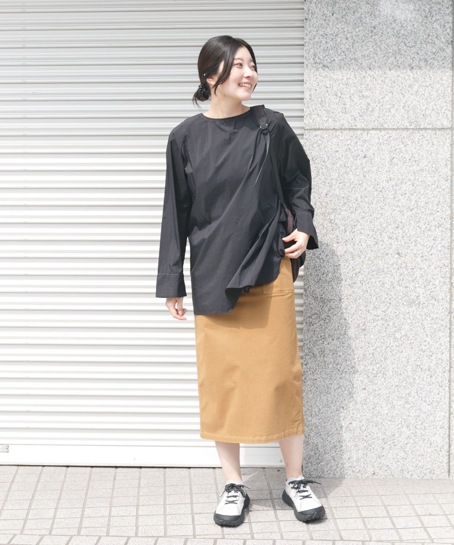 身長：169cm サイズ：one