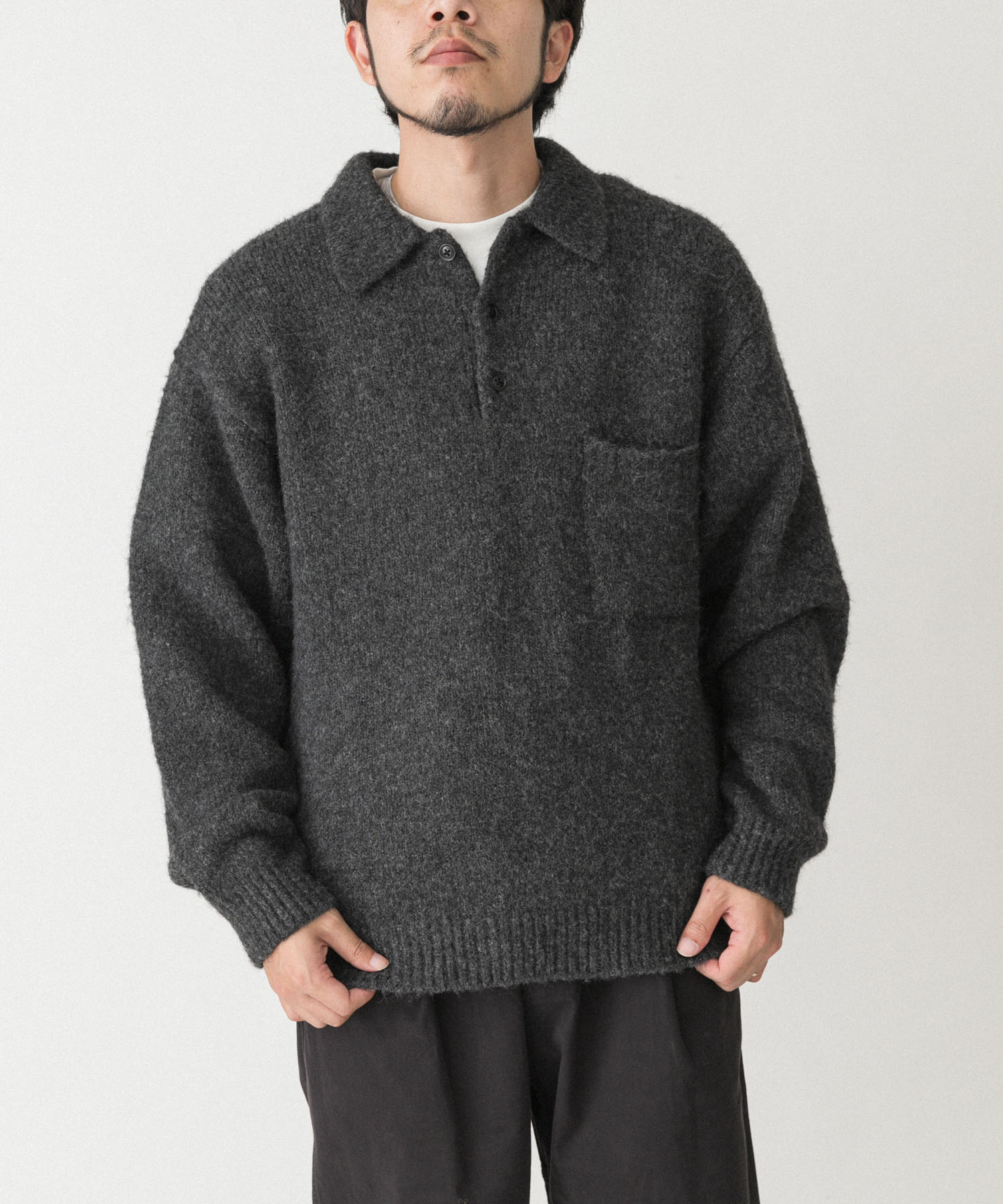 身長：179cm サイズ：L